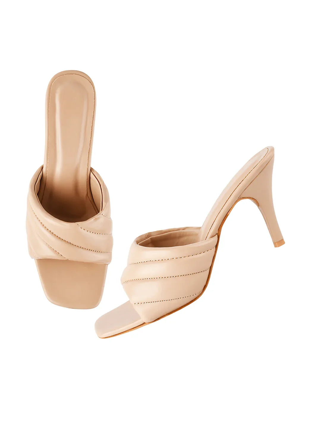 SoftCurve Padded Mule Heels