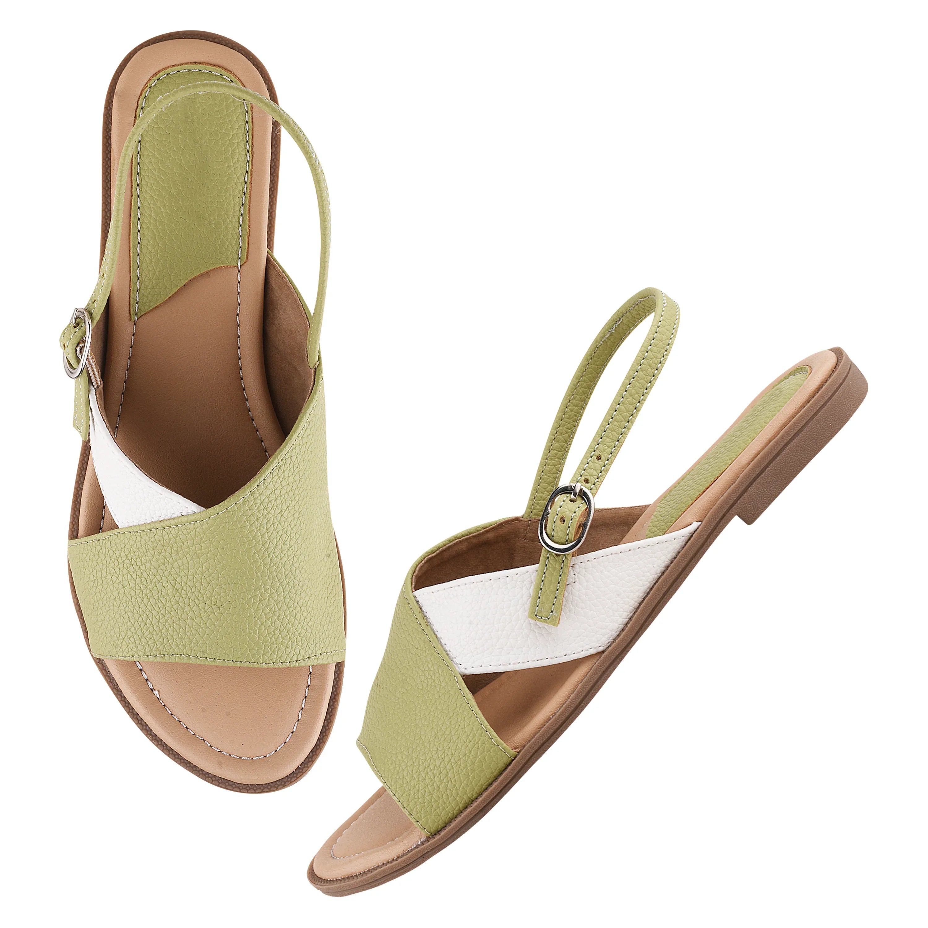 Minimal Colorblock Everyday Flats