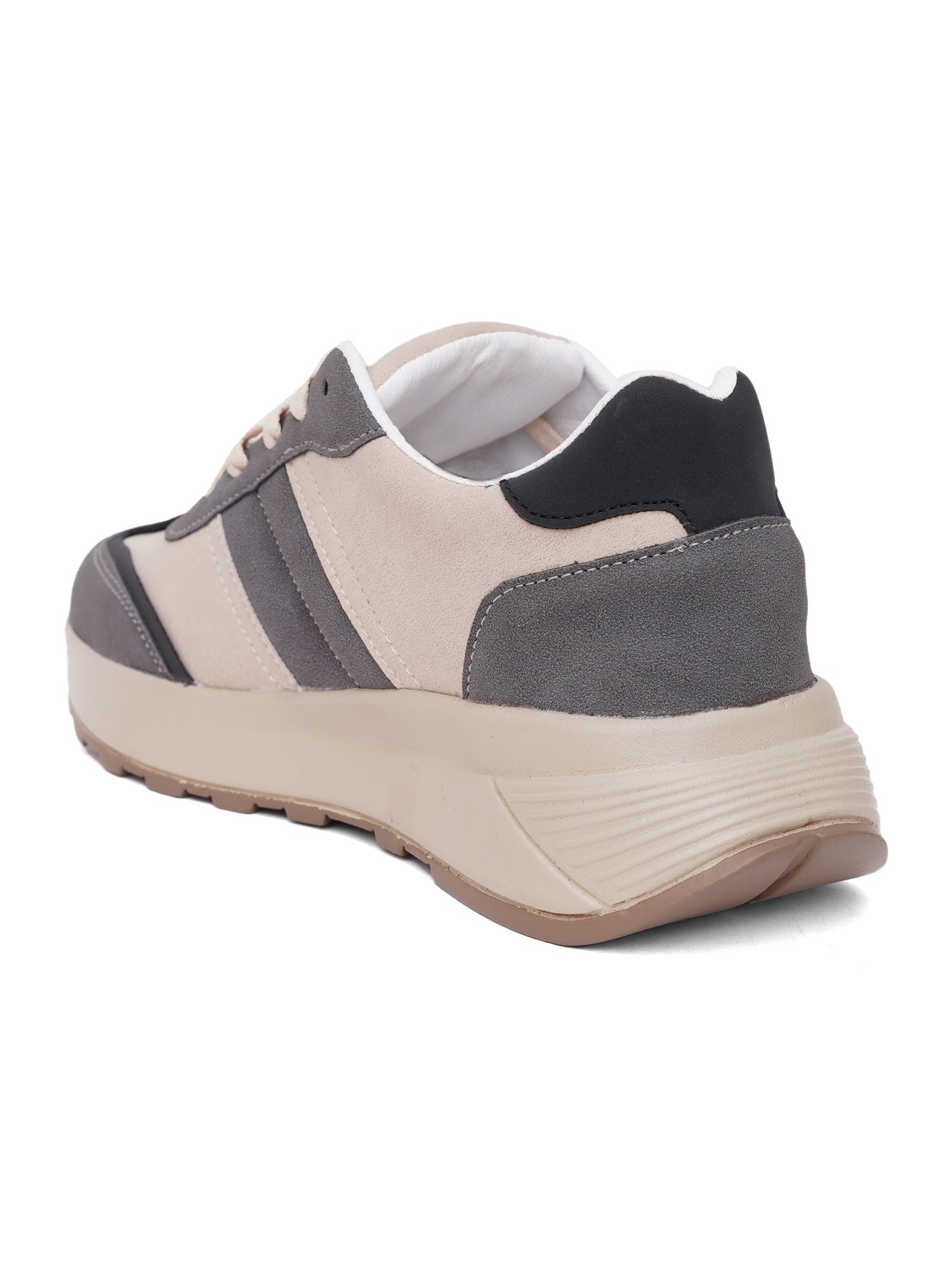 Trivexa Breathable Dual-Tone Chunky Sneakers