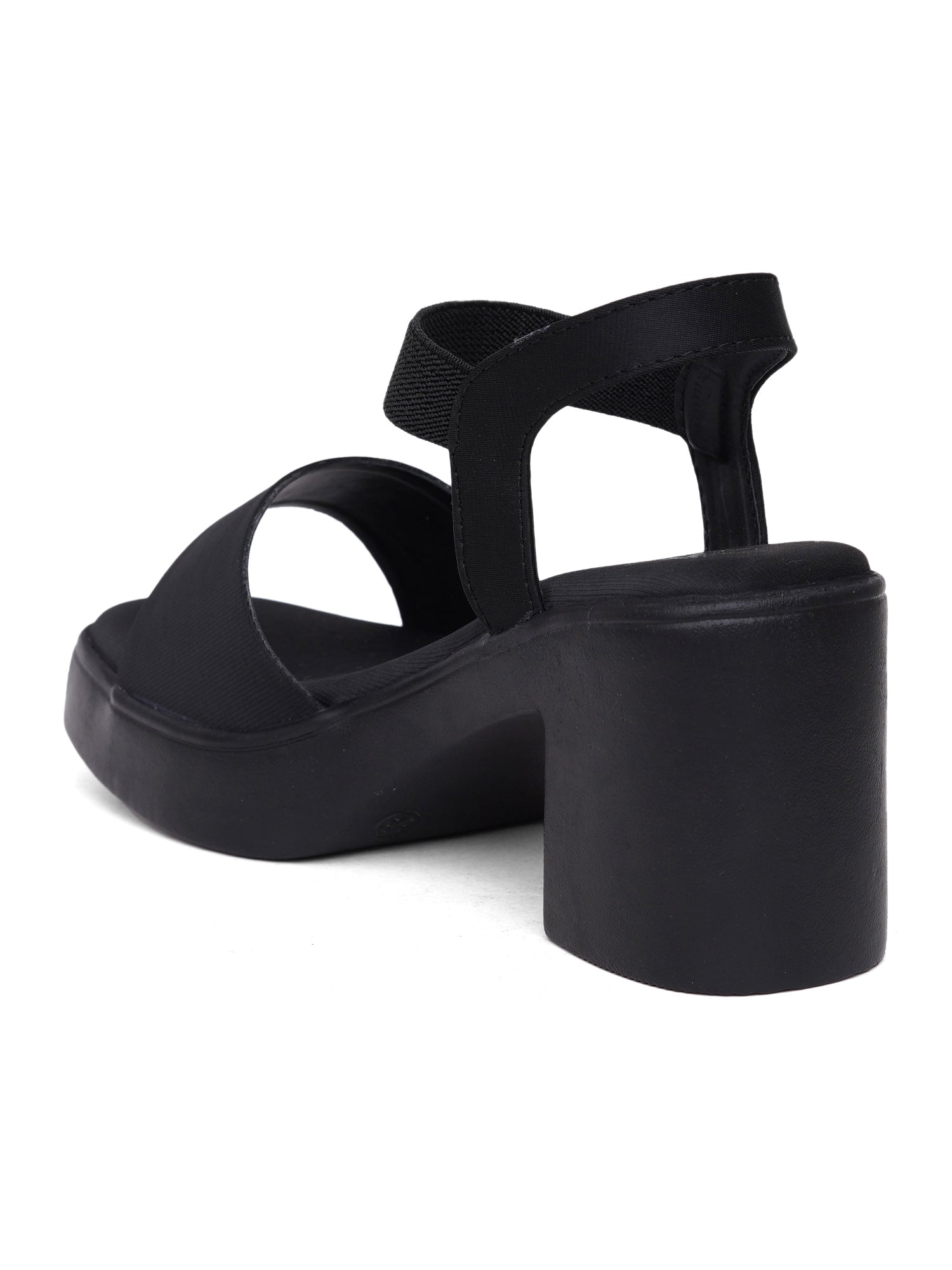 Stylish Open-Toe Backstrap Block Heel Sandals