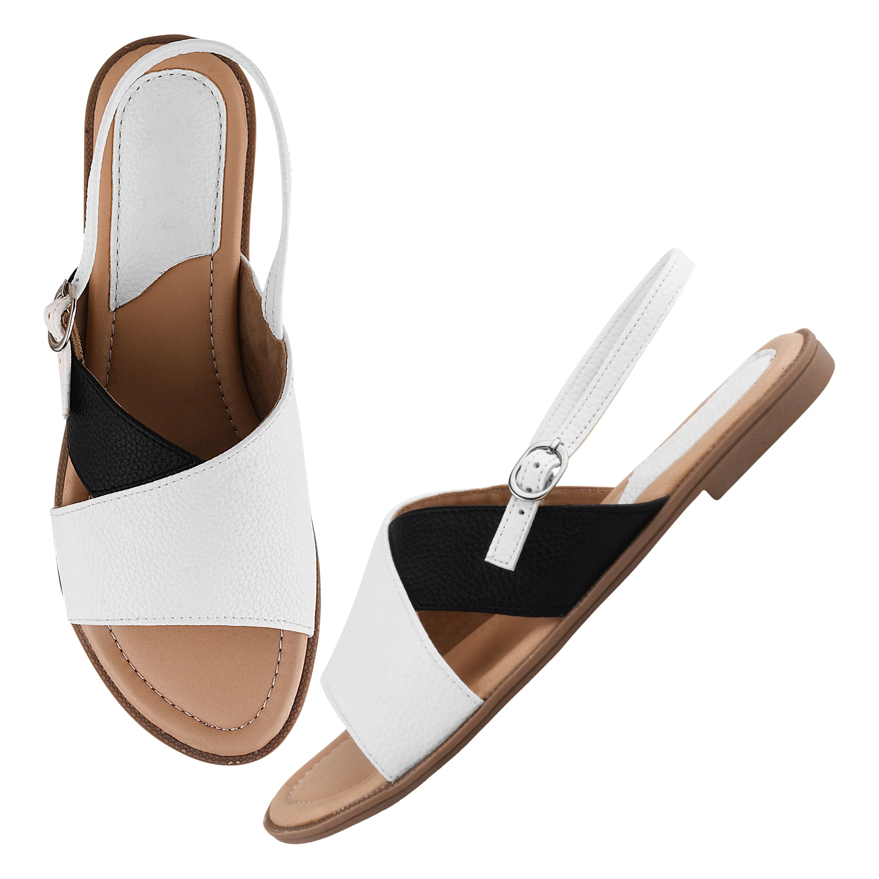 Minimal Colorblock Everyday Flats