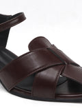 Minimal Strap Casual Block Heel Sandals