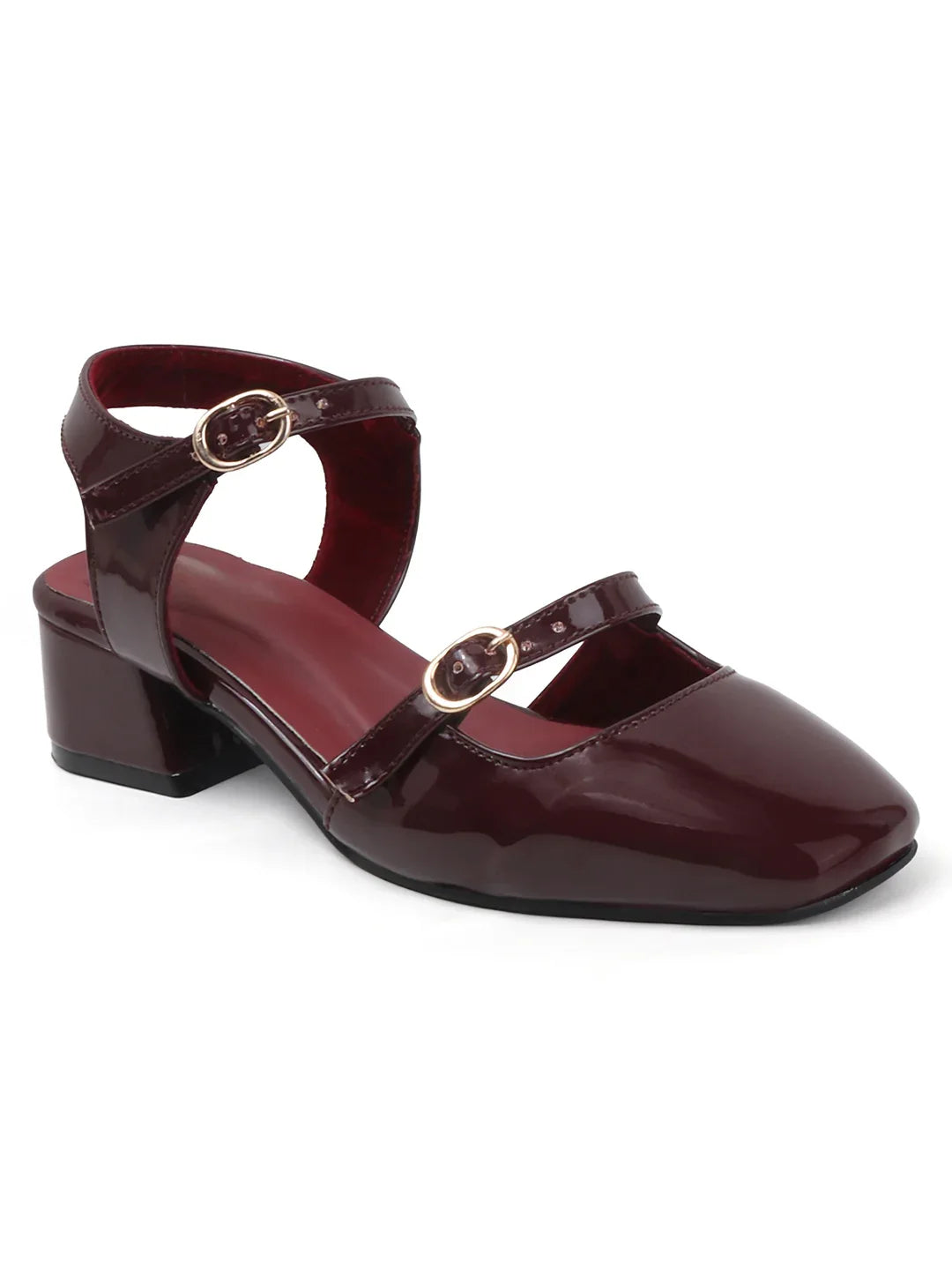 Classic Mary Jane Slingback Block Heels