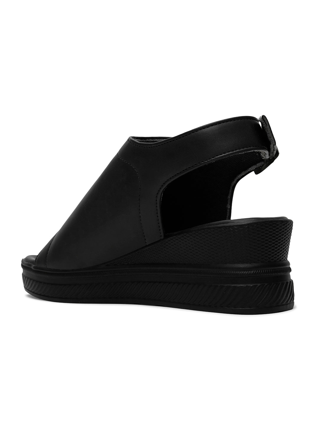 Casual Chic Wedge Sandals with Adjustable buckle