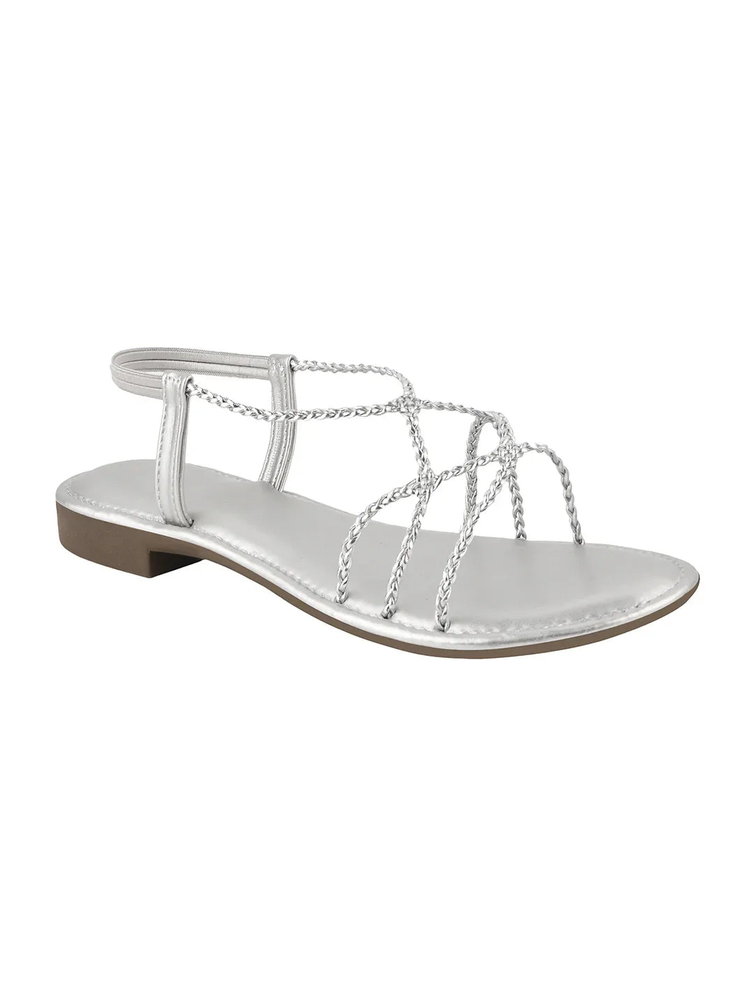 Chic Braided Strap Comfort Sandals