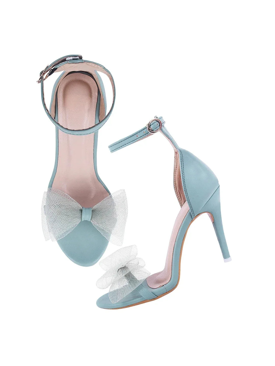 Glam Ankle Strap Stiletto Sandals
