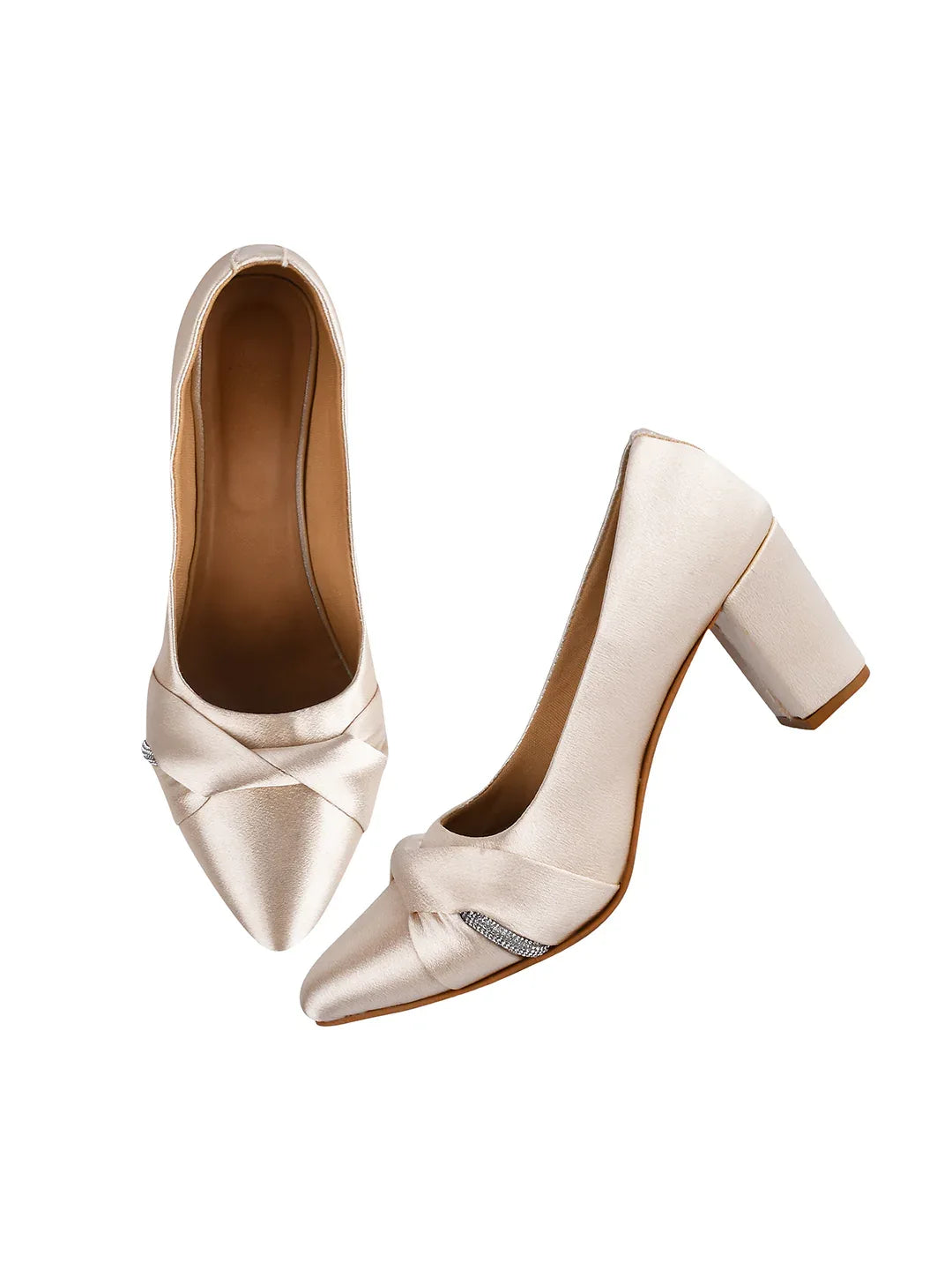 Classic Pointed-Toe Block Heels