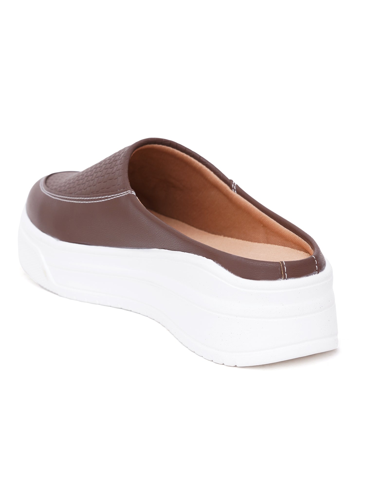 Texture Ease Slip-Ons Platform Slip-On Sneakers
