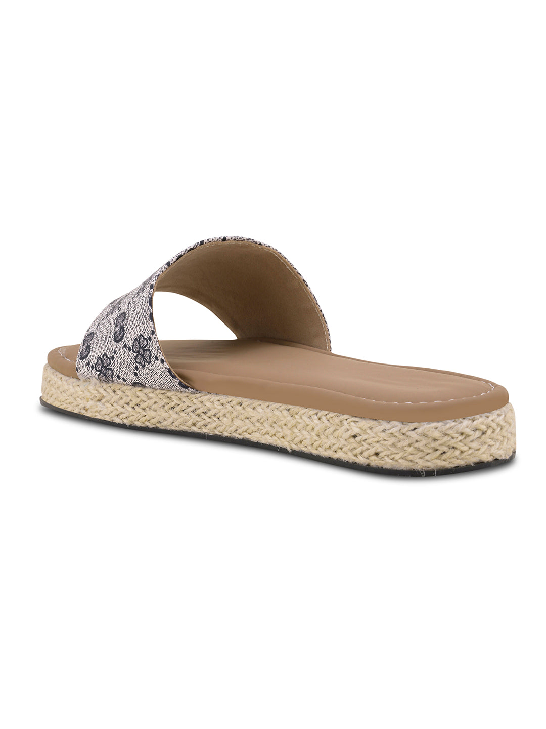 Daisy Doodle Printed Platform Slides