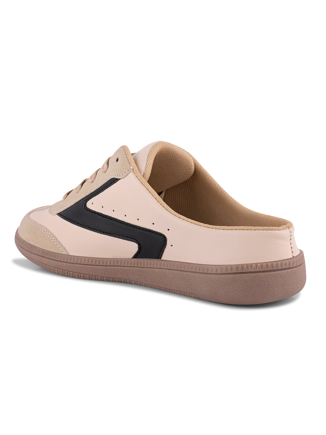 Classic Streetwear Mule Style Sneaker with Lace-up