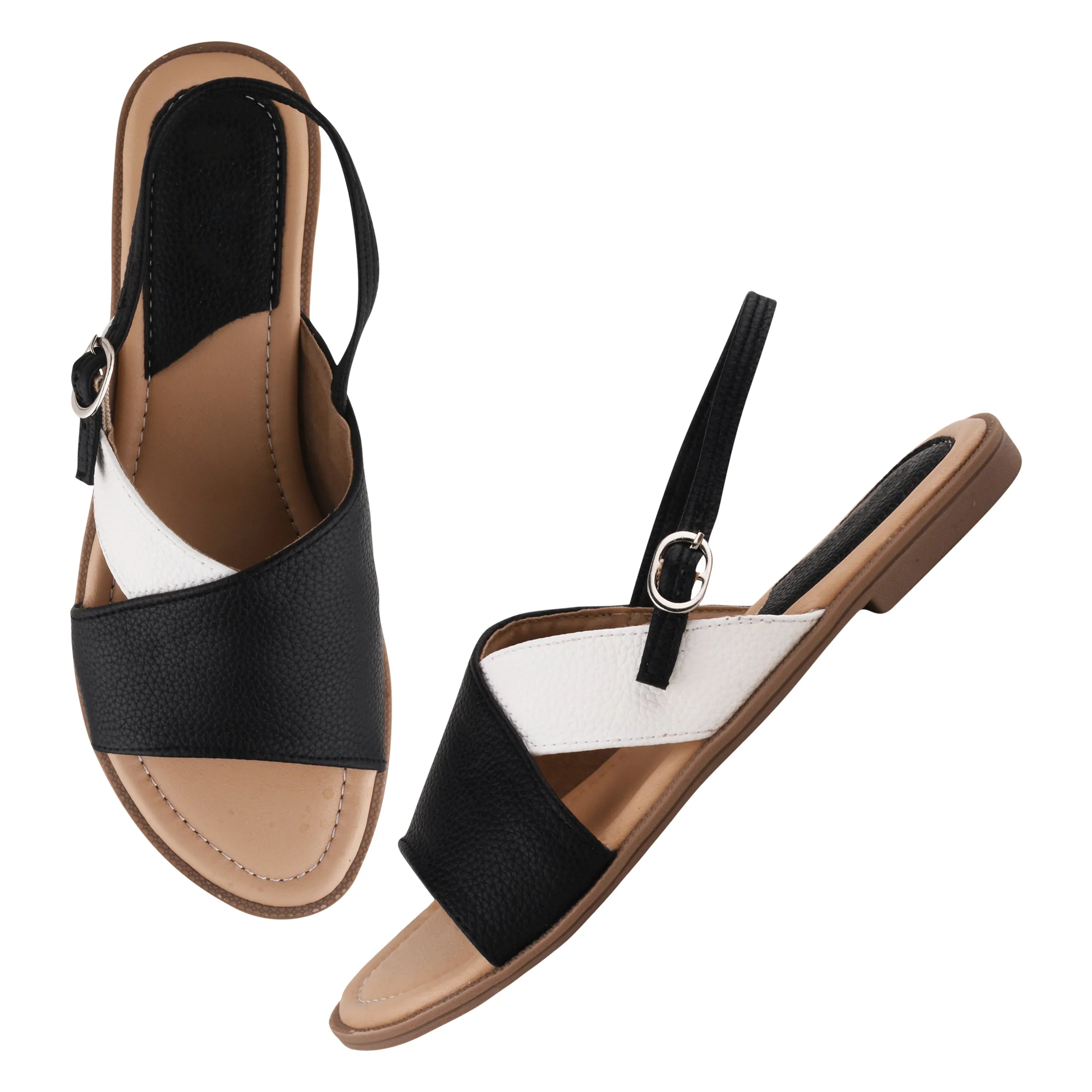 Minimal Colorblock Everyday Flats
