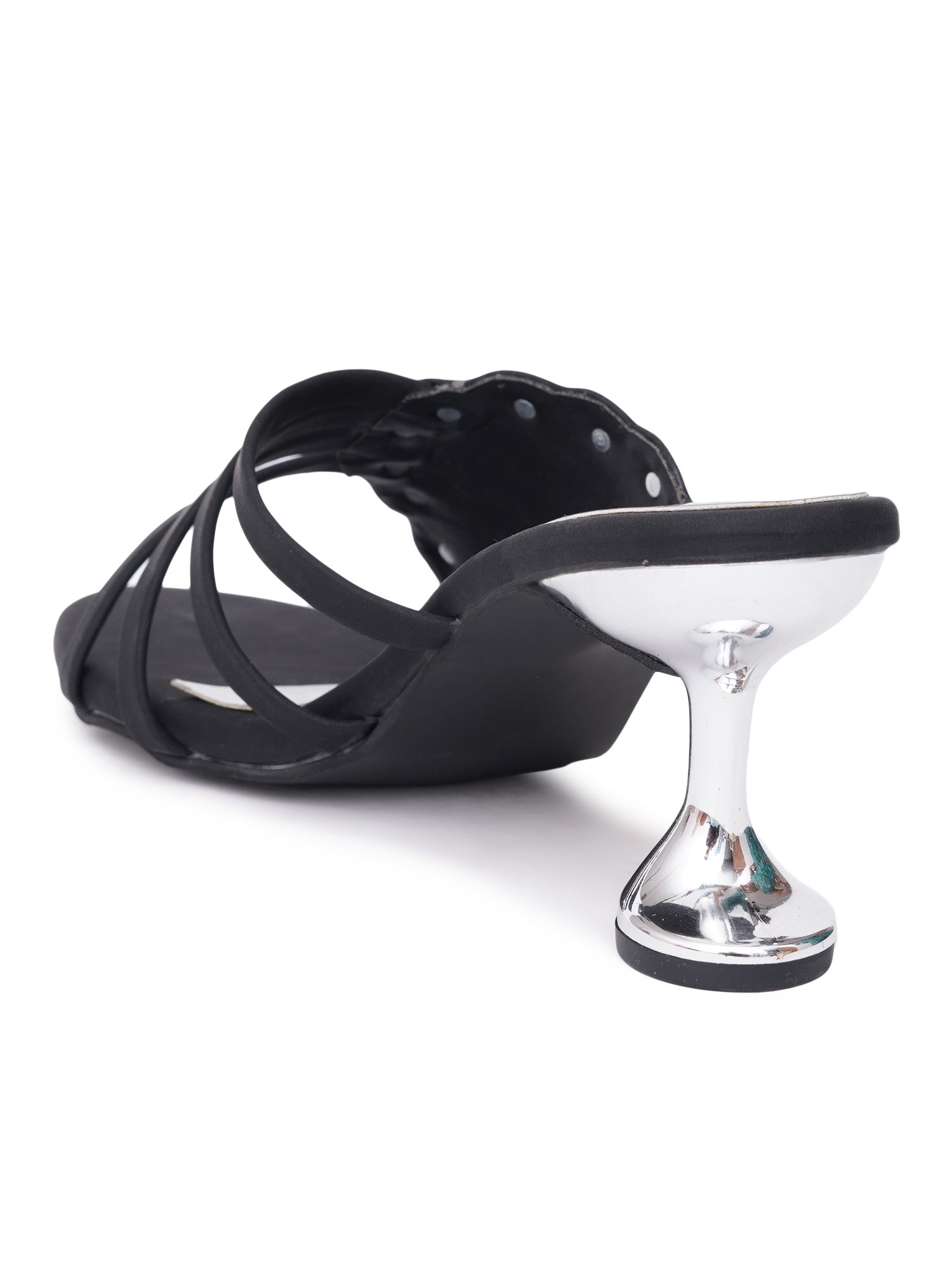 Pearl Embellished Strappy Designer Heel Sandals