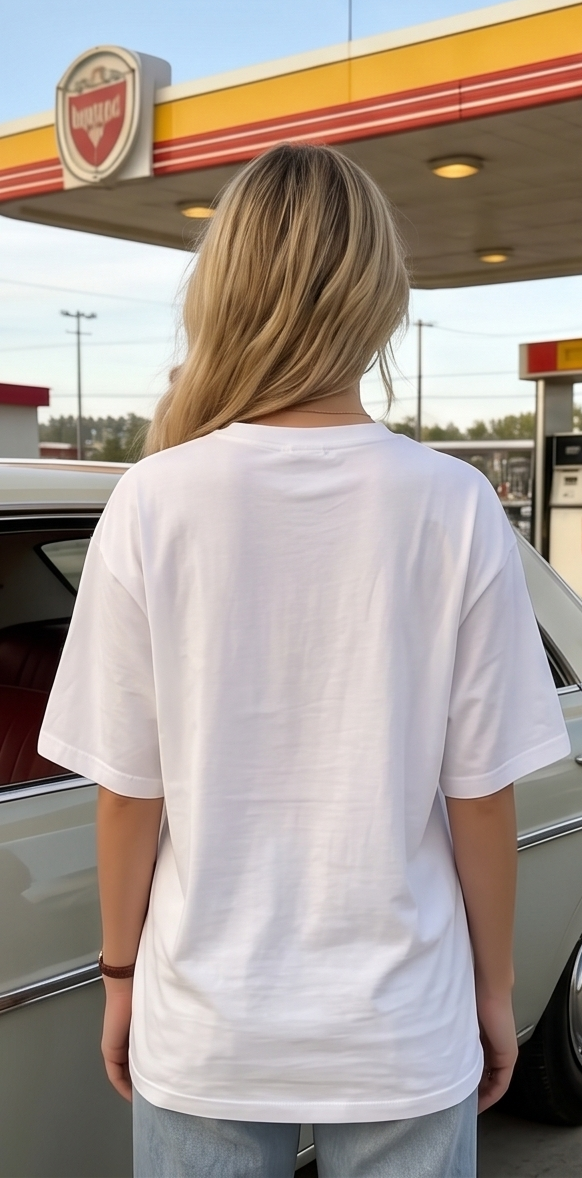 Oversized California Beach Paradise Graphic Printed T-Shirt