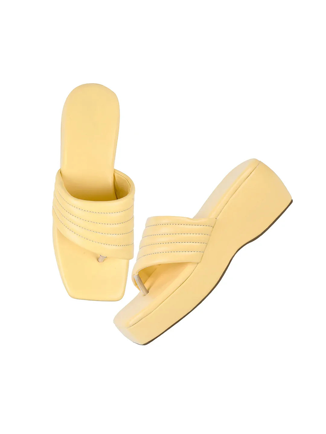 Comfort Curve Padded Wedge Slides