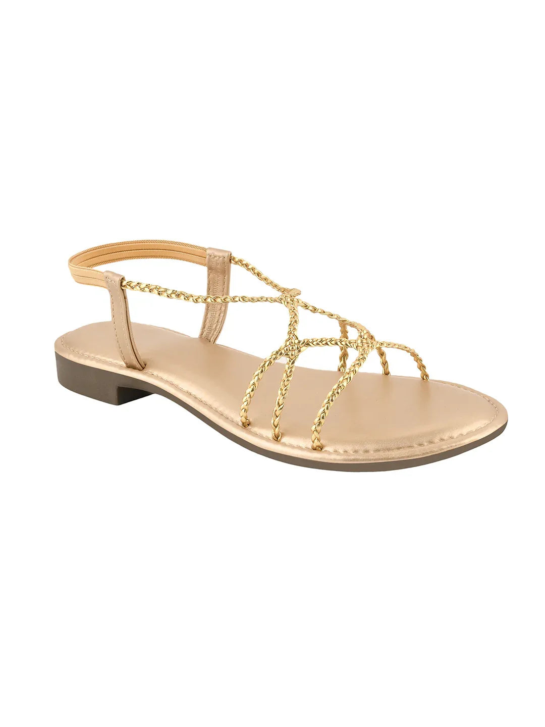 Chic Braided Strap Comfort Sandals