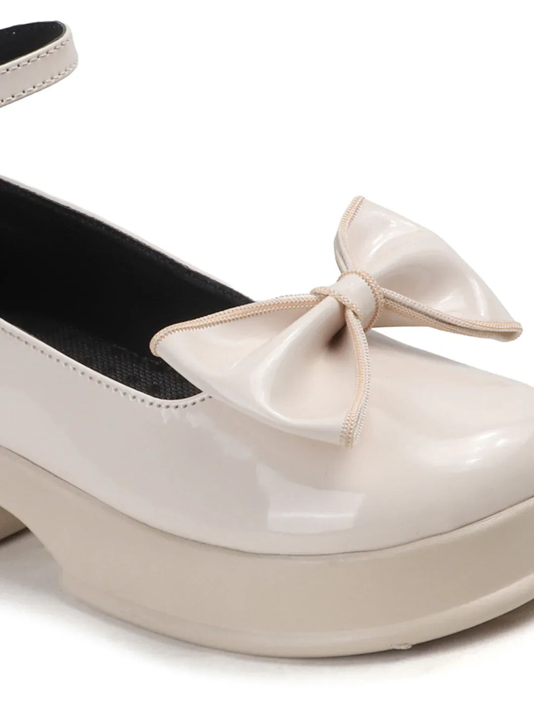 Modern Mary Jane Platform Pumps