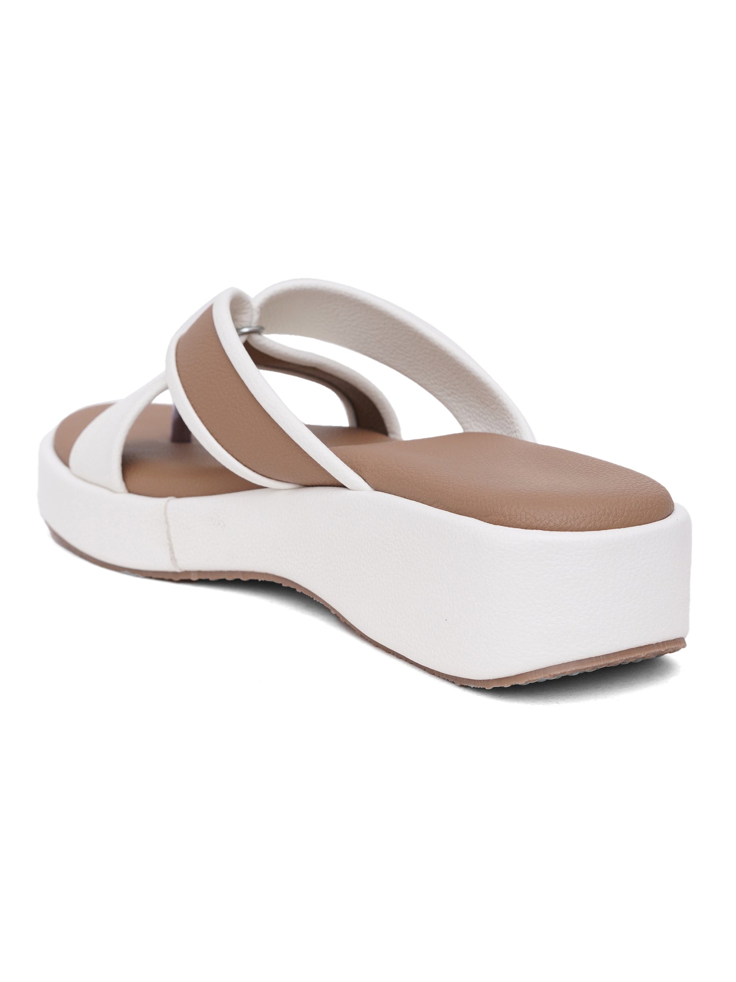 Comfort Toe-Ring Platform Sandals