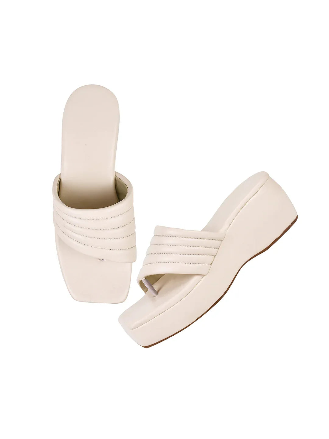 Comfort Curve Padded Wedge Slides