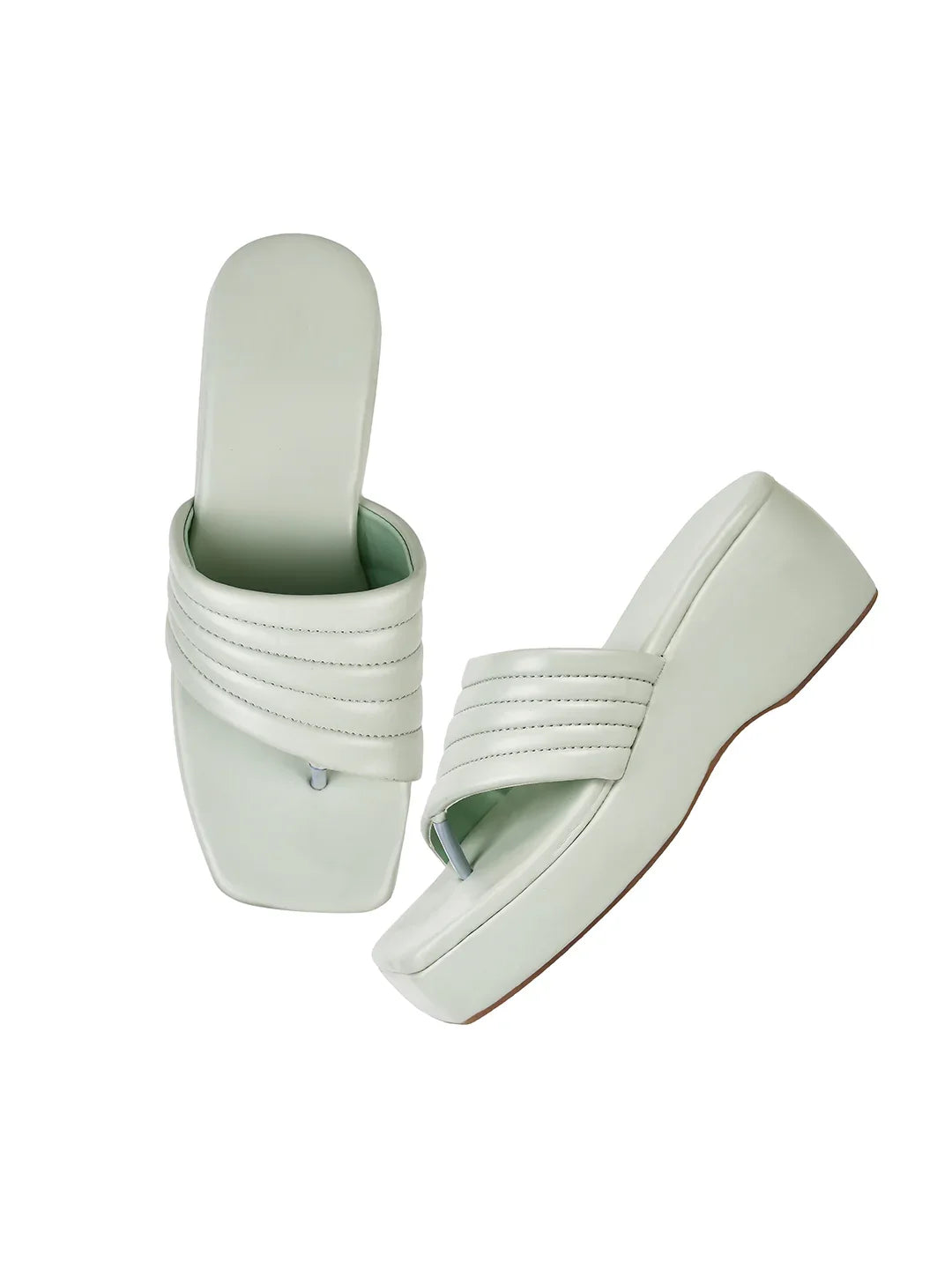 Comfort Curve Padded Wedge Slides