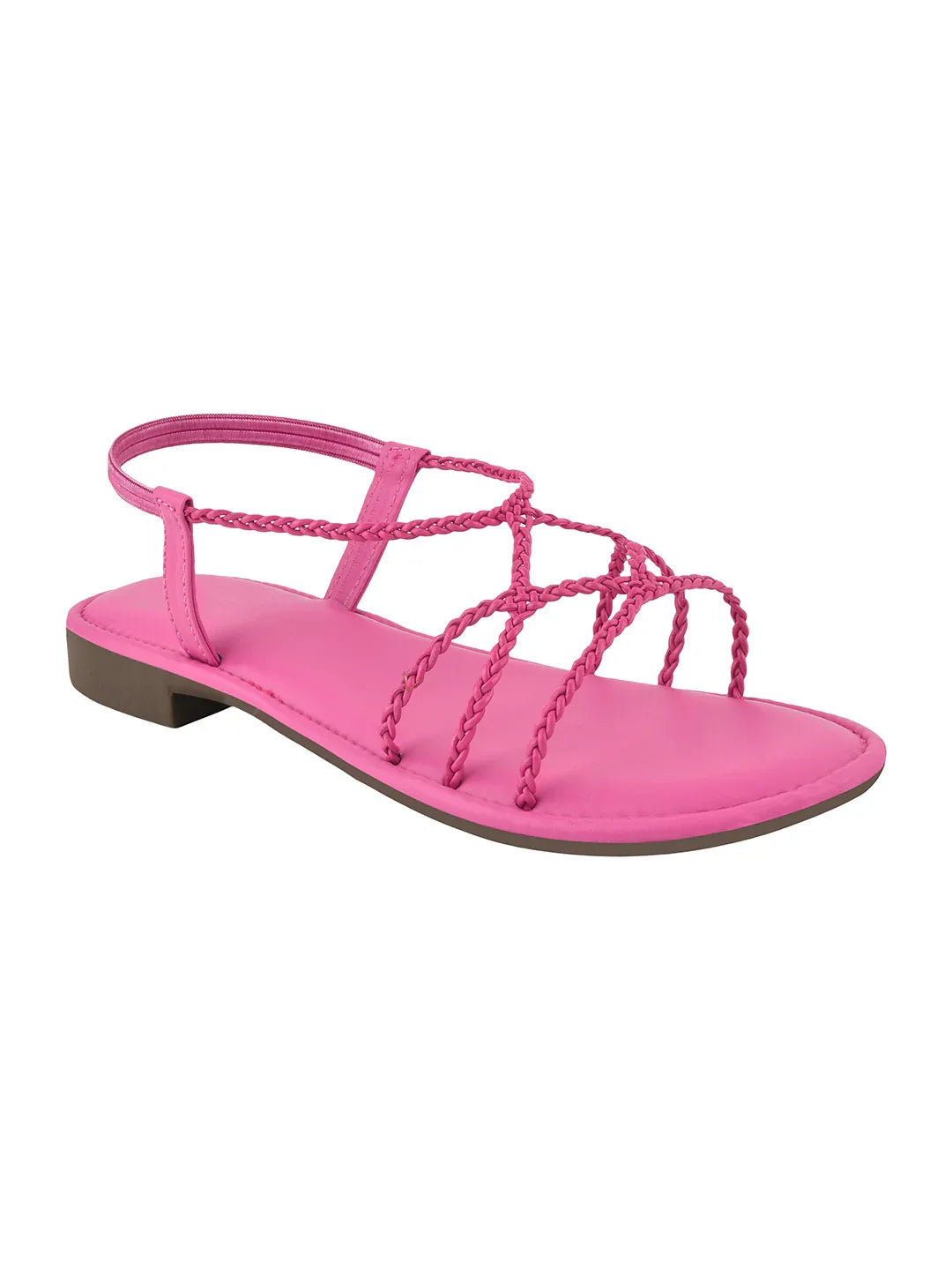 Chic Braided Strap Comfort Sandals