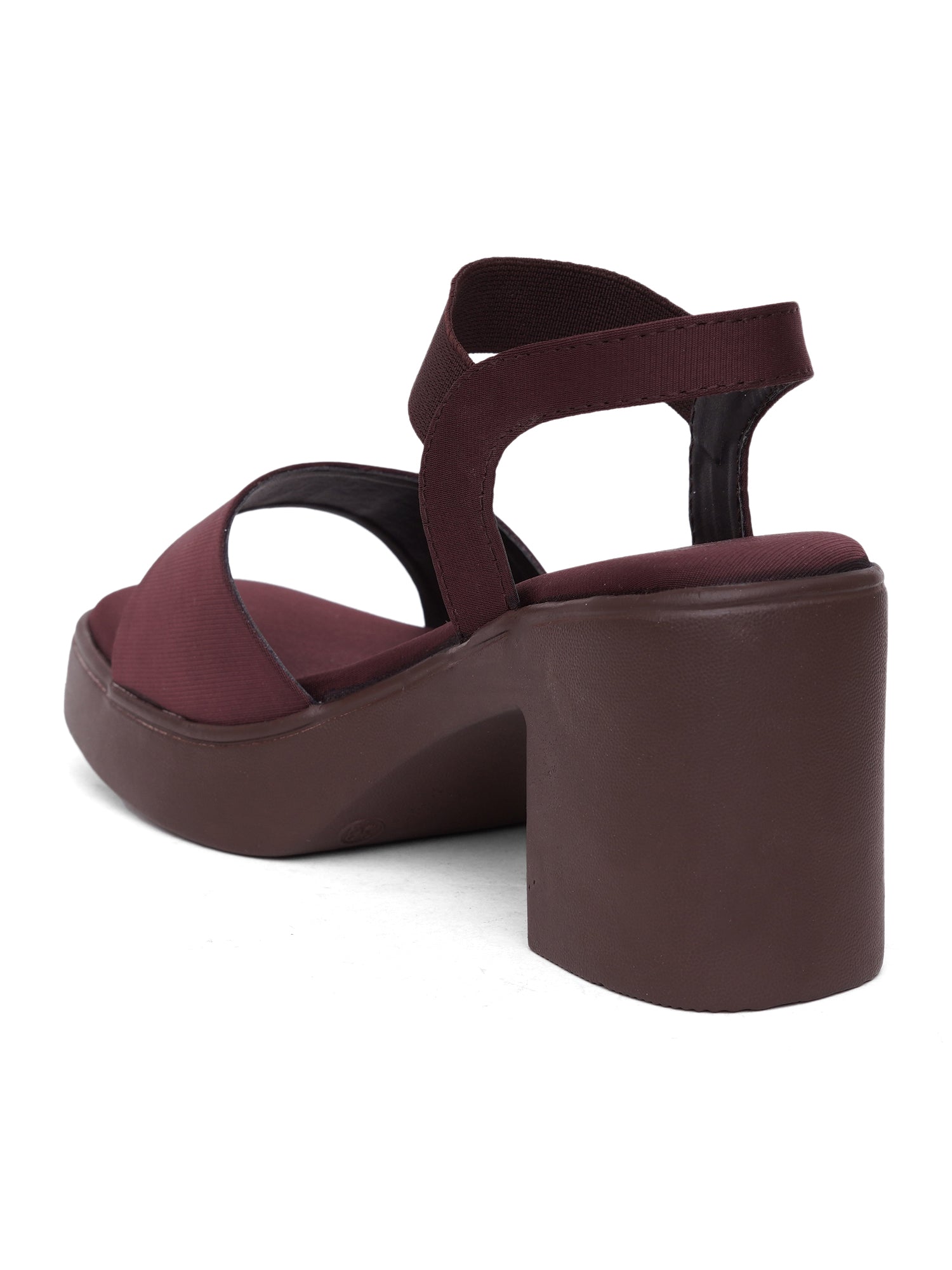 Stylish Open-Toe Backstrap Block Heel Sandals