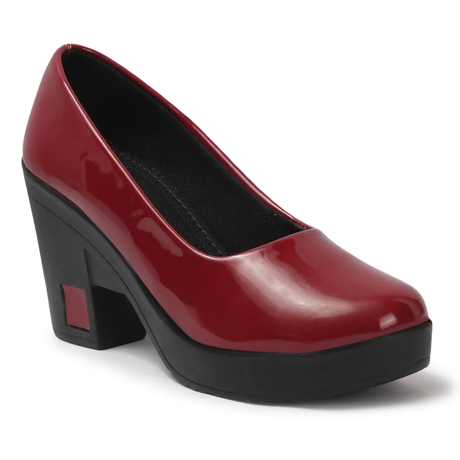 Classic Block Heel Work Pumps