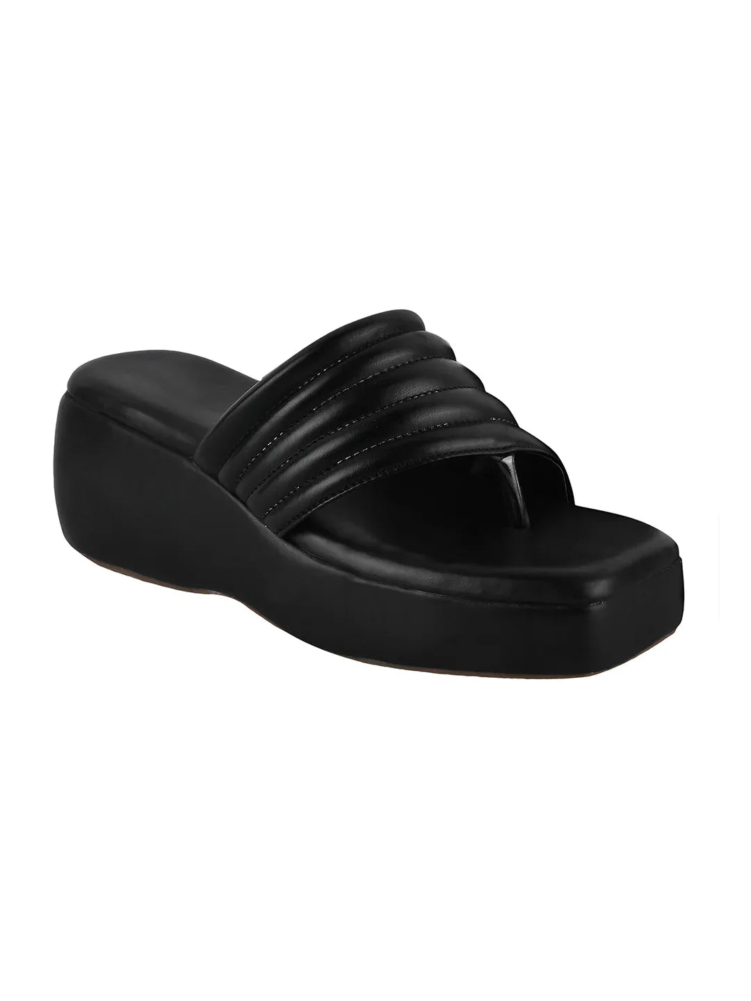 Comfort Curve Padded Wedge Slides