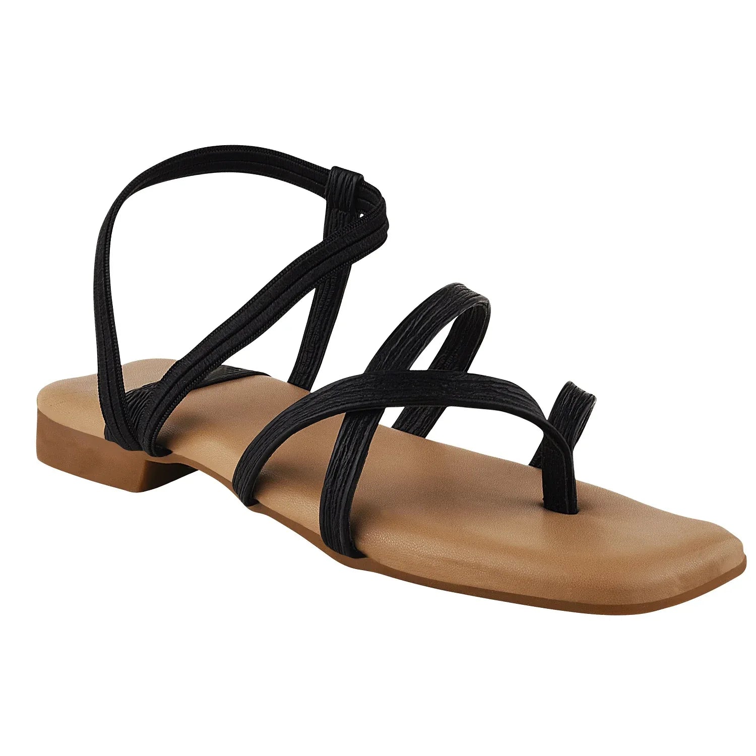 Clean Look Strappy Comfort Sandals