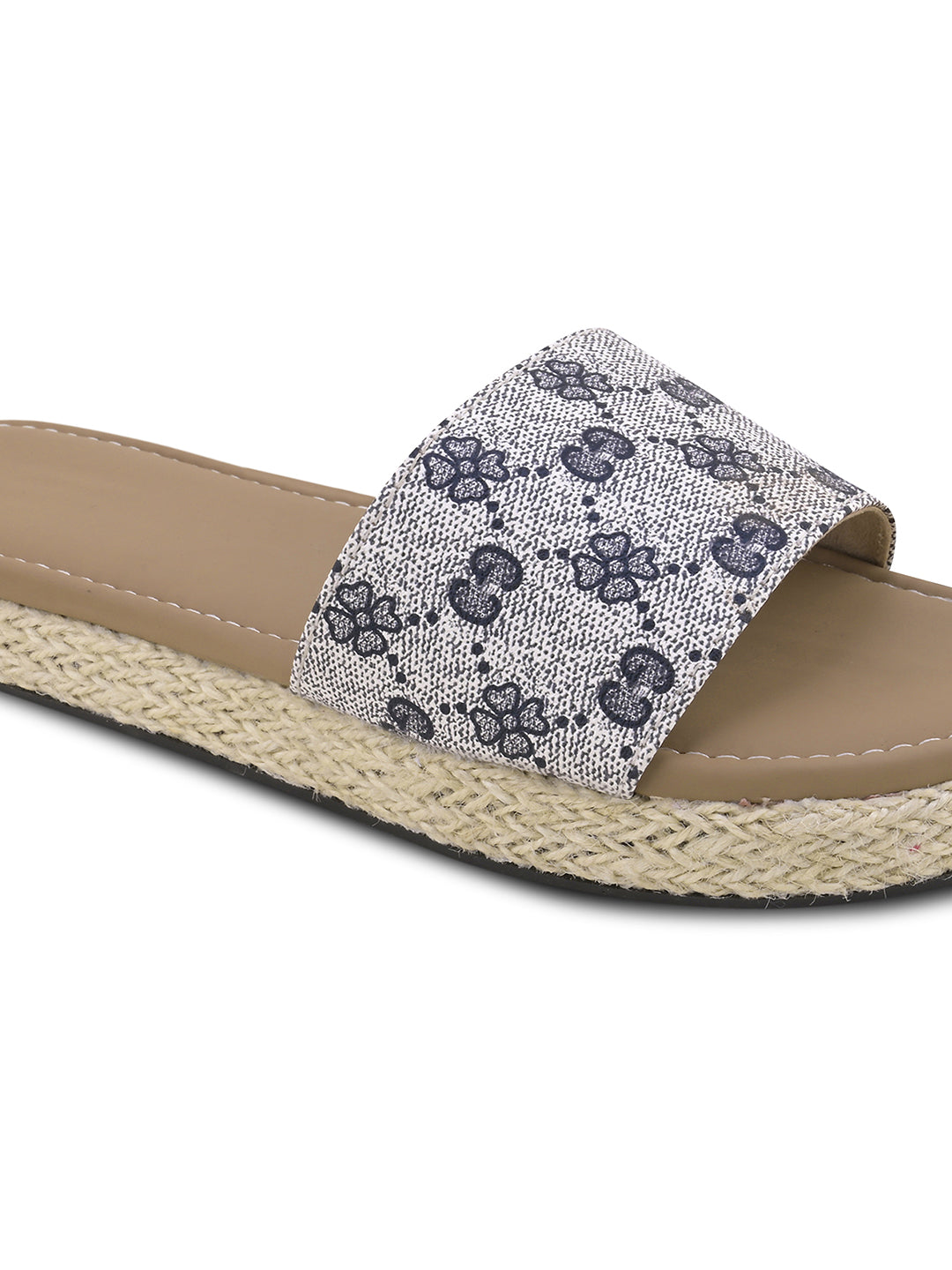 Daisy Doodle Printed Platform Slides