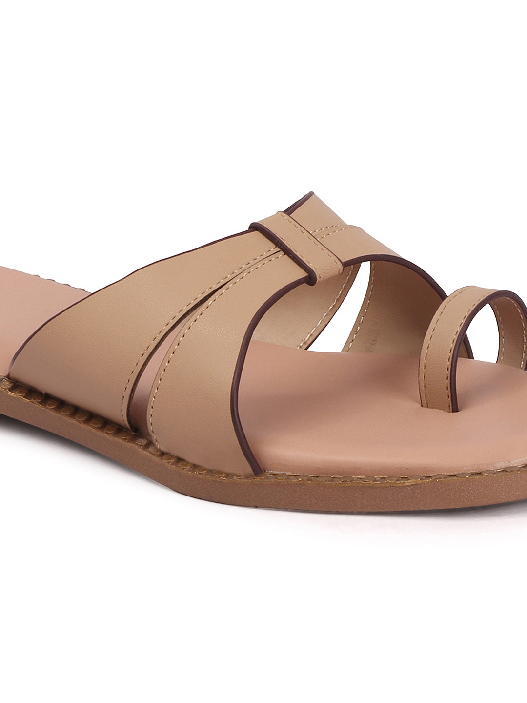 everyday Toe Ring Flat Sandals