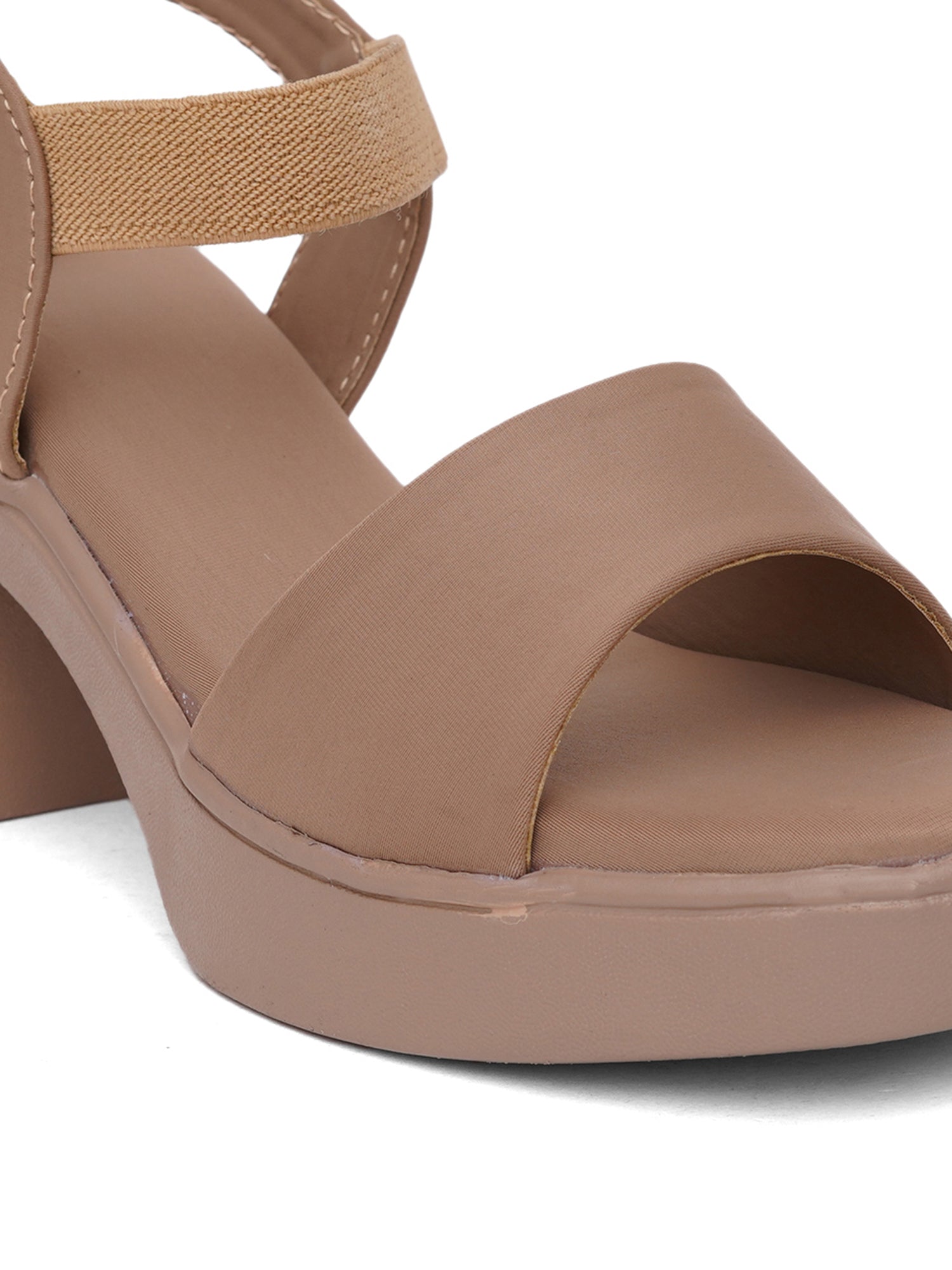 Stylish Open-Toe Backstrap Block Heel Sandals