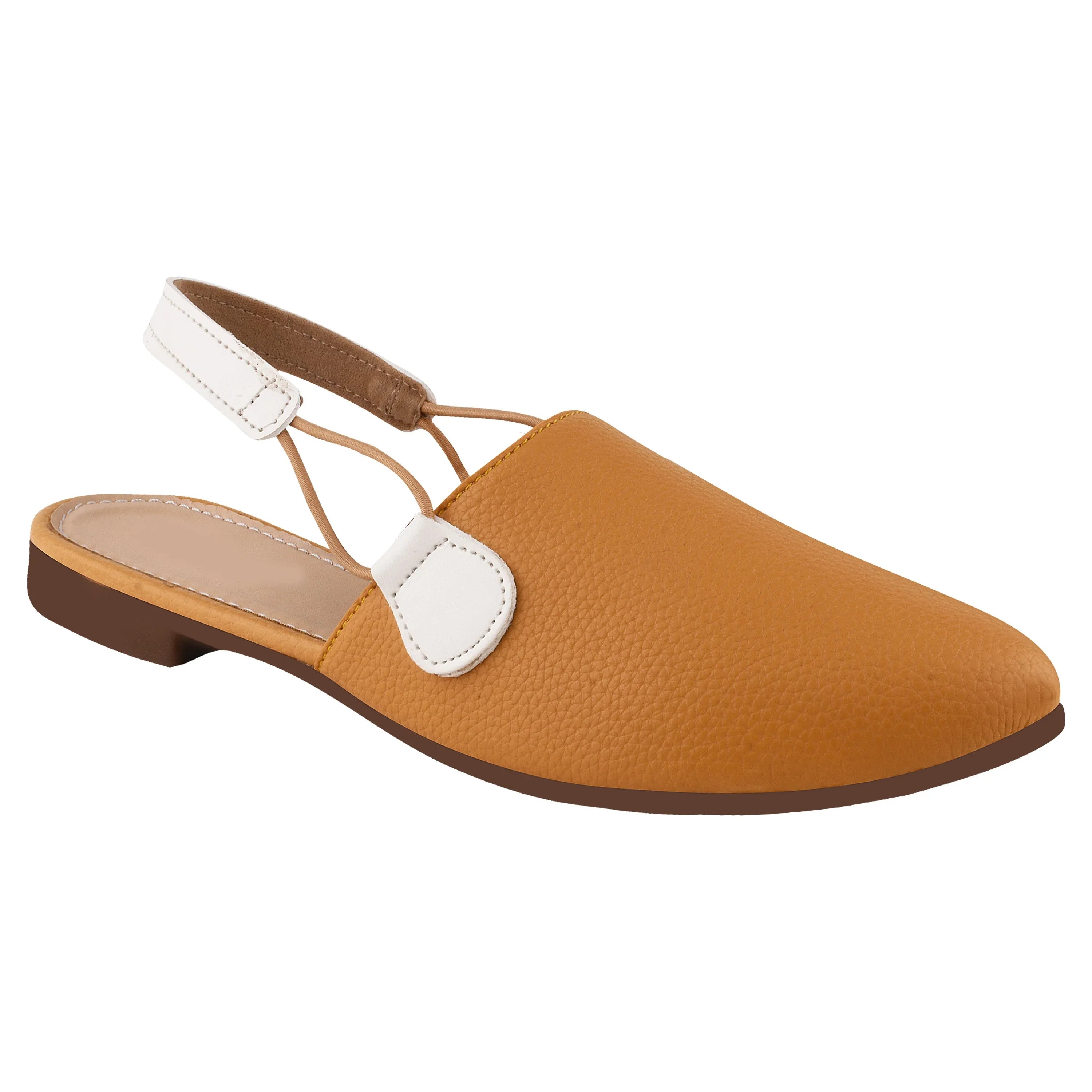 Modern Slingback Mule Flats with Pointed Toe