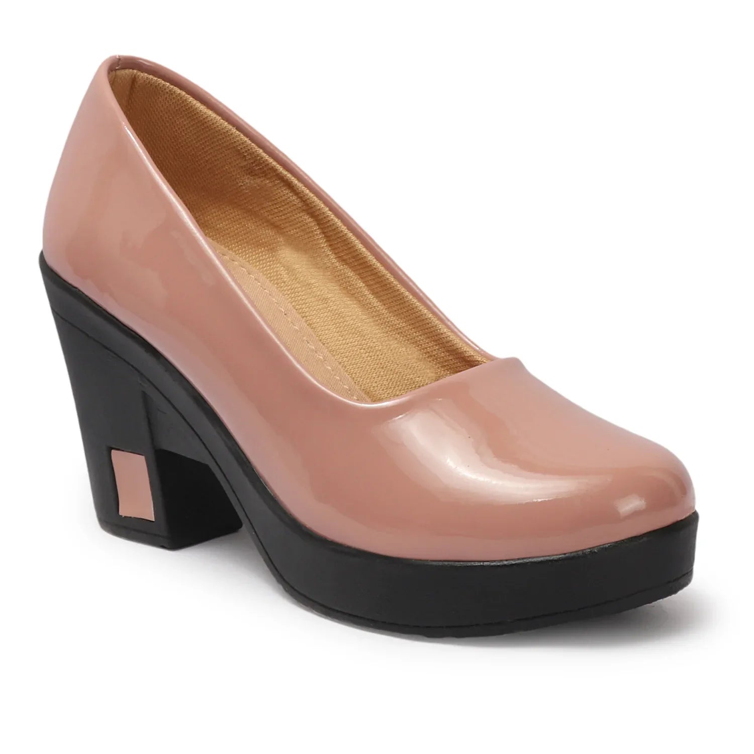 Classic Block Heel Work Pumps