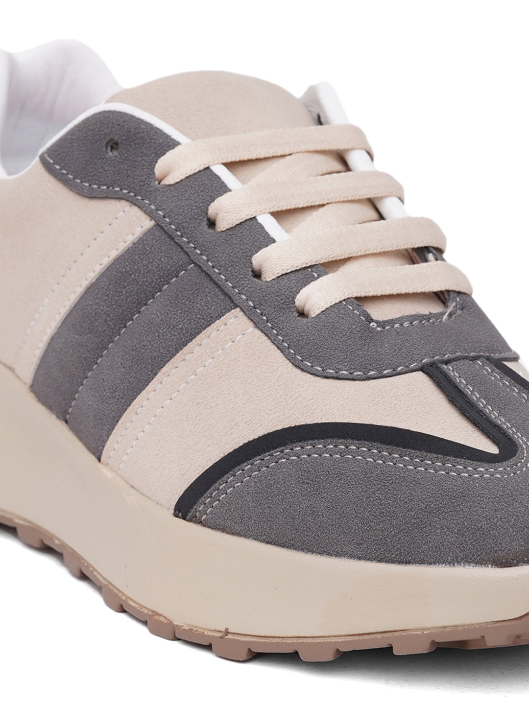 Trivexa Breathable Dual-Tone Chunky Sneakers
