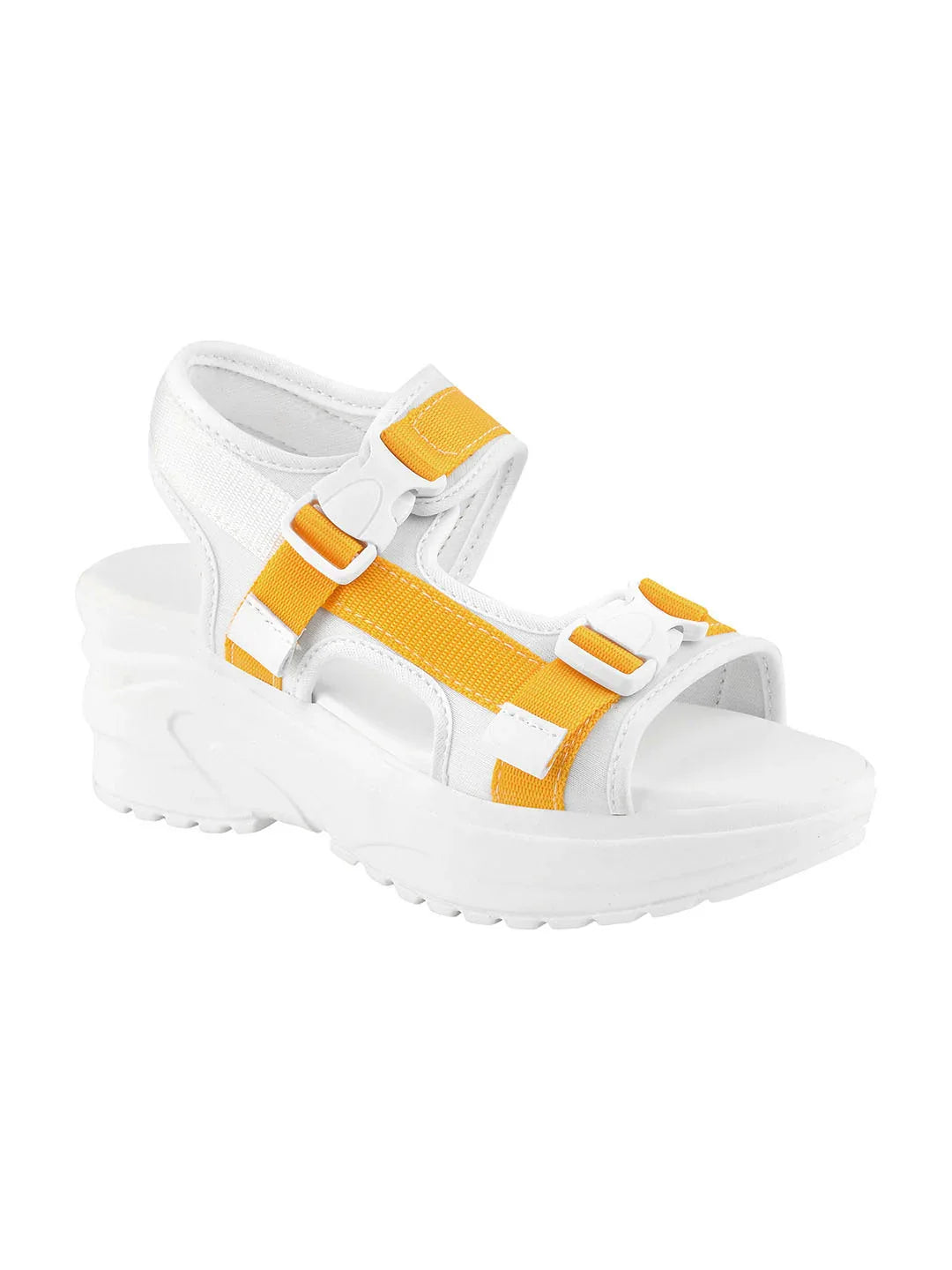 Trendy Sports Style Platform Sandals
