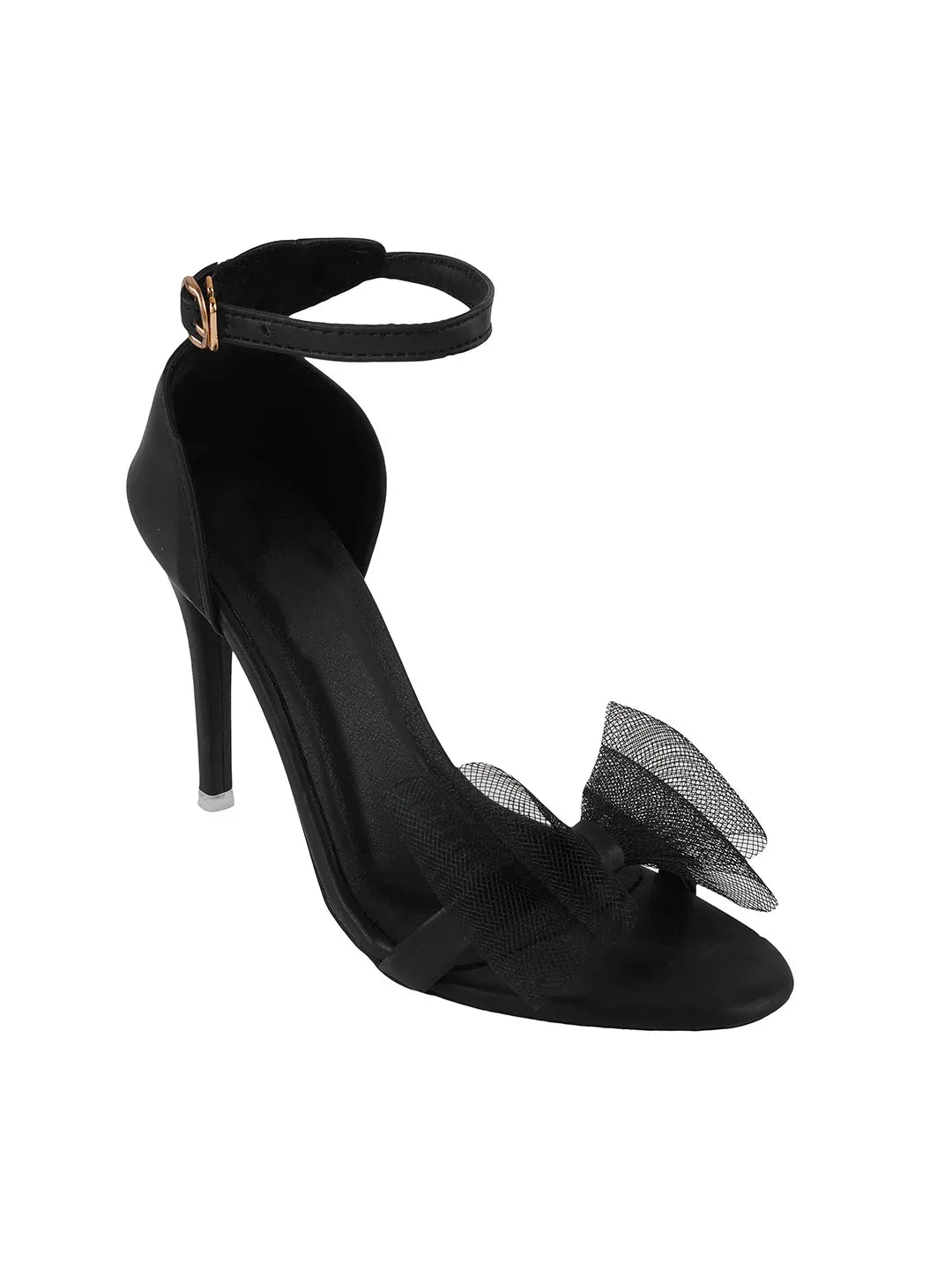 Glam Ankle Strap Stiletto Sandals