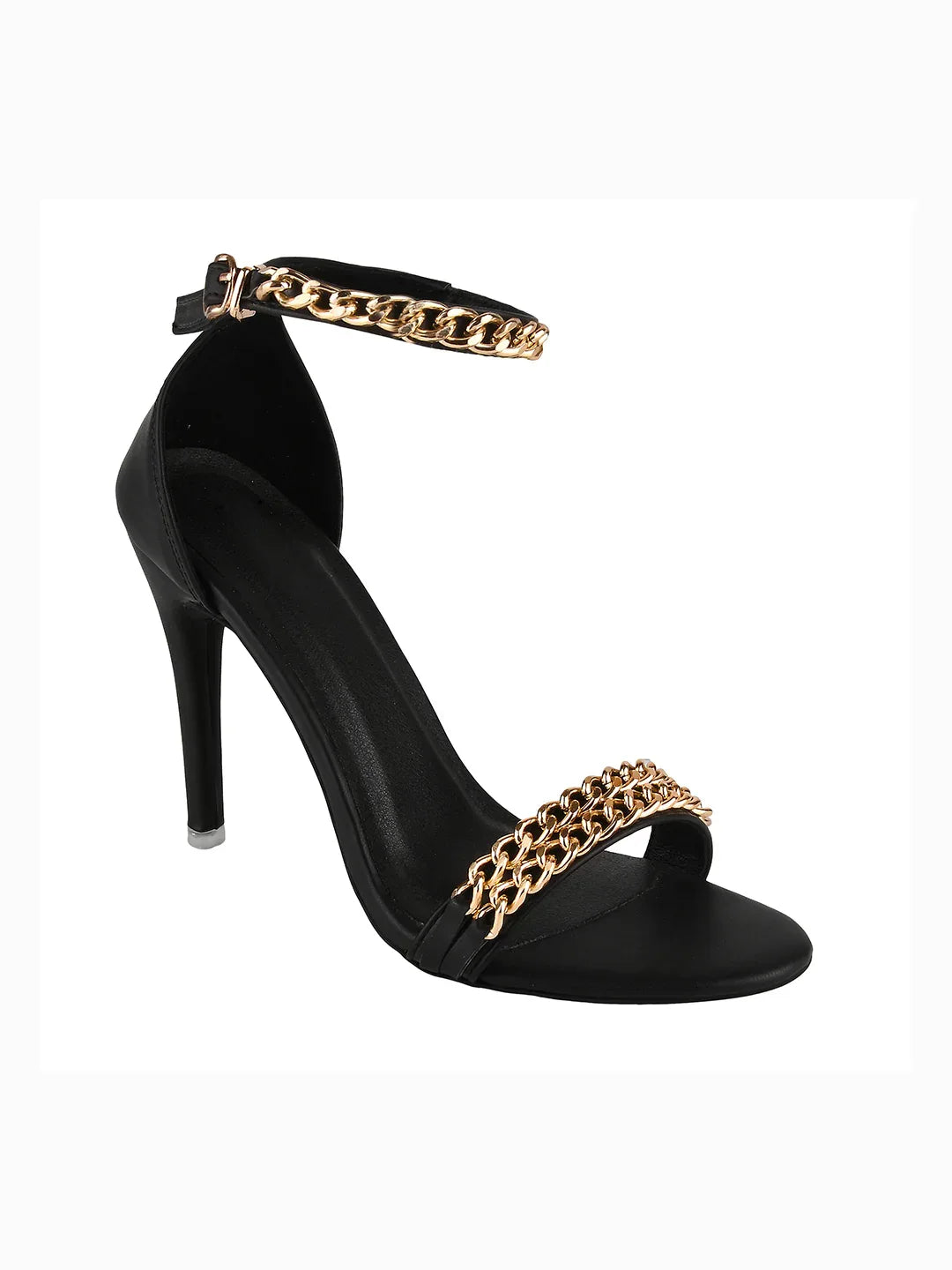Elegant Ankle Chain Stiletto Sandals