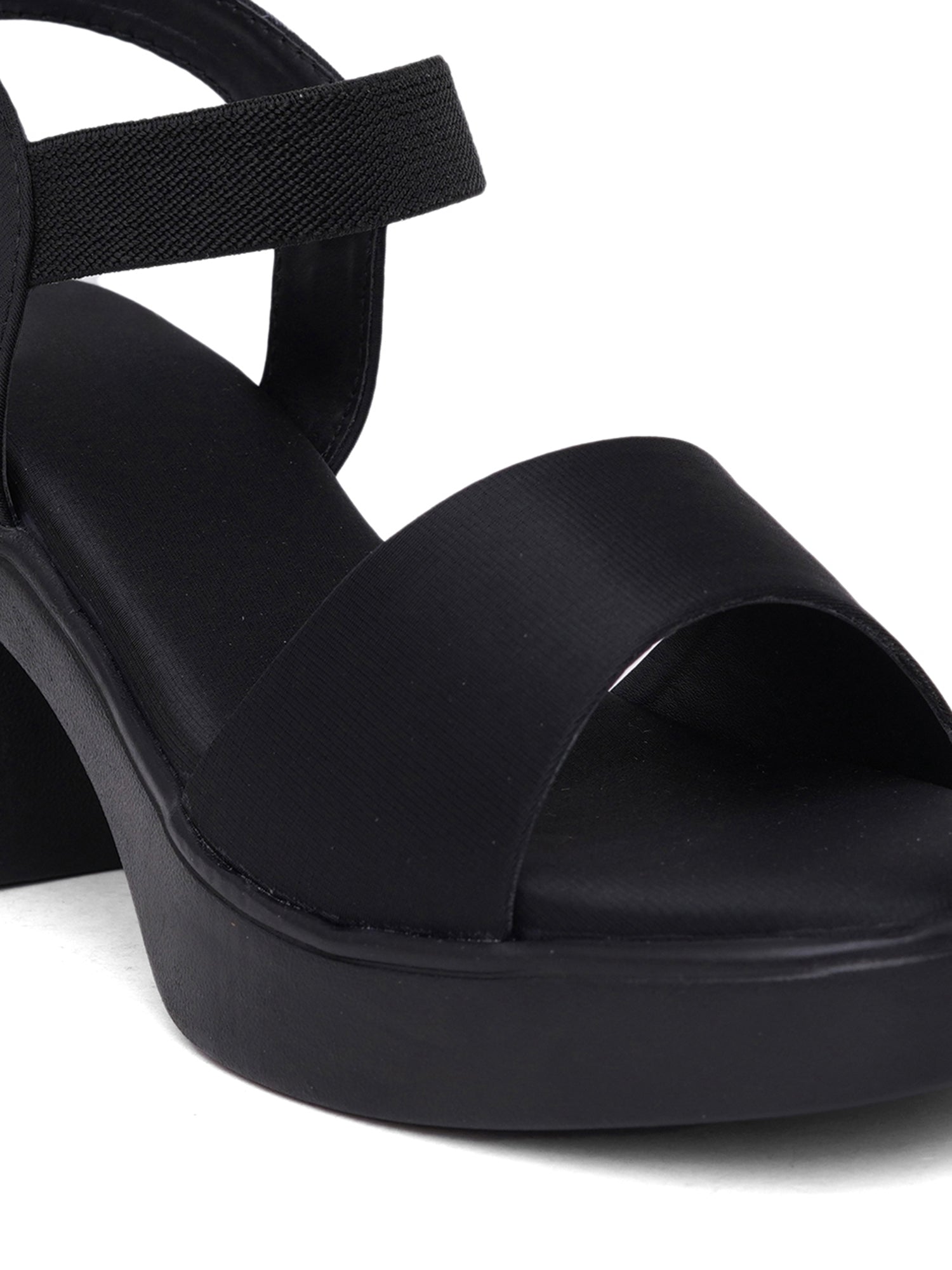 Stylish Open-Toe Backstrap Block Heel Sandals