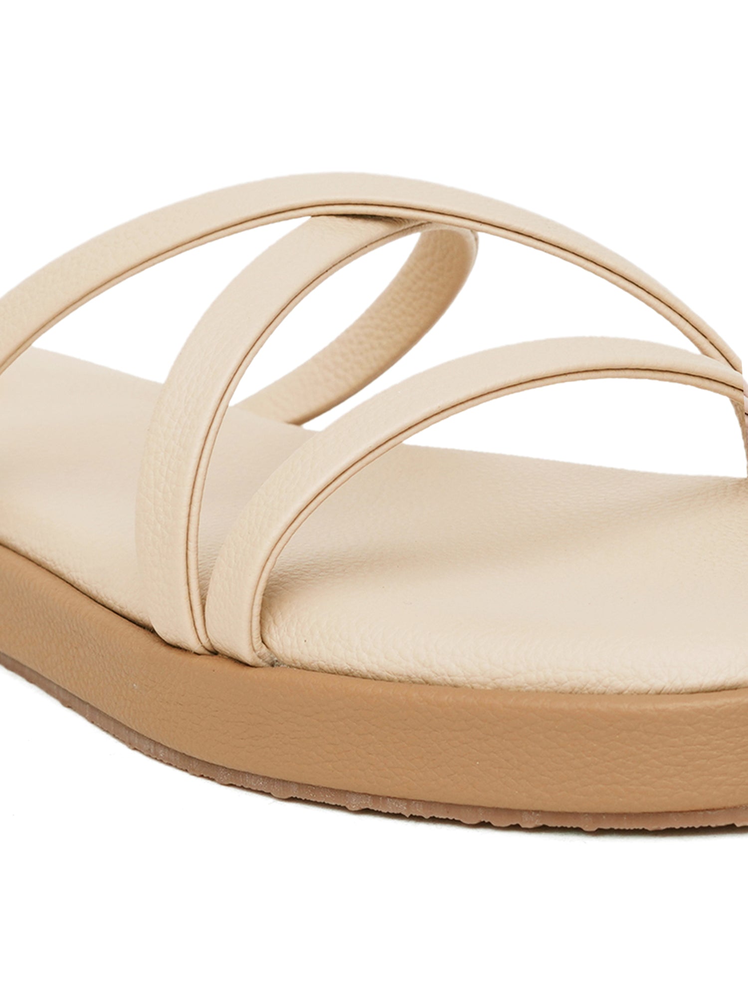 Modern Stylish Multi-Strap Flat Sandals