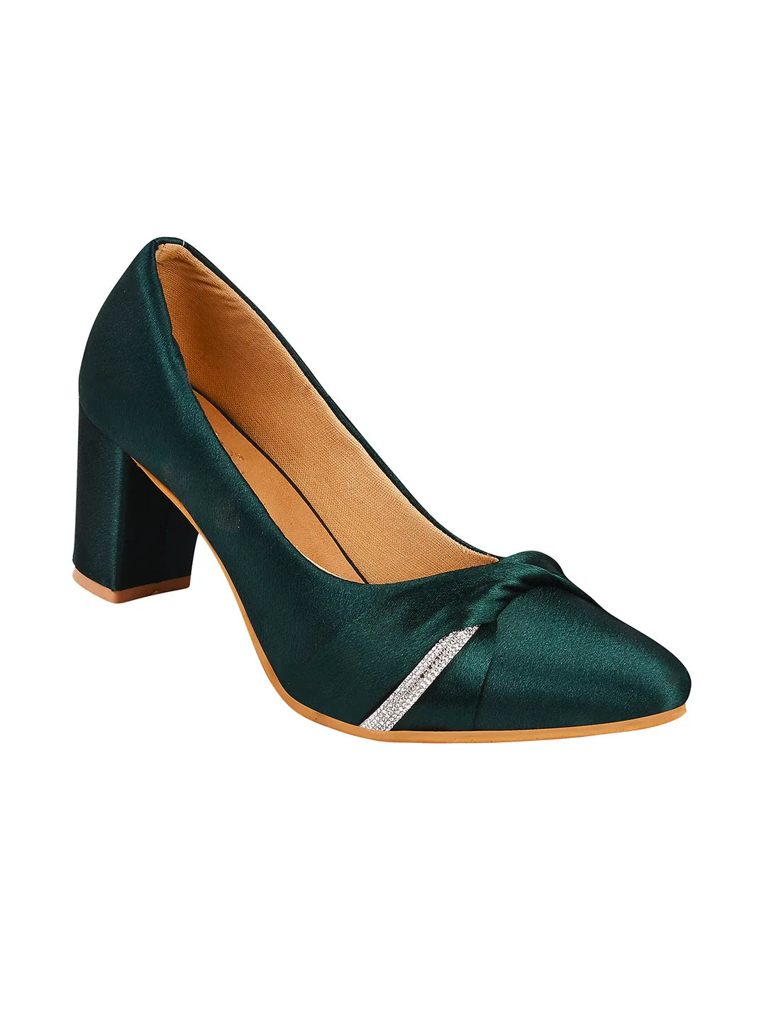 Classic Pointed-Toe Block Heels