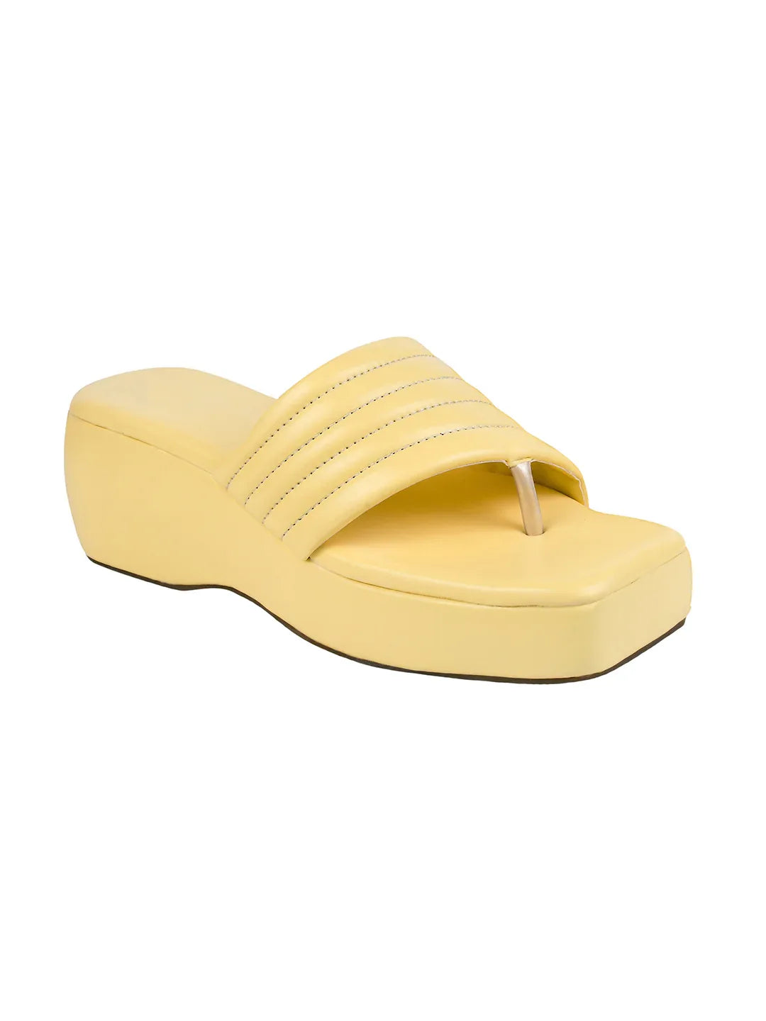 Comfort Curve Padded Wedge Slides
