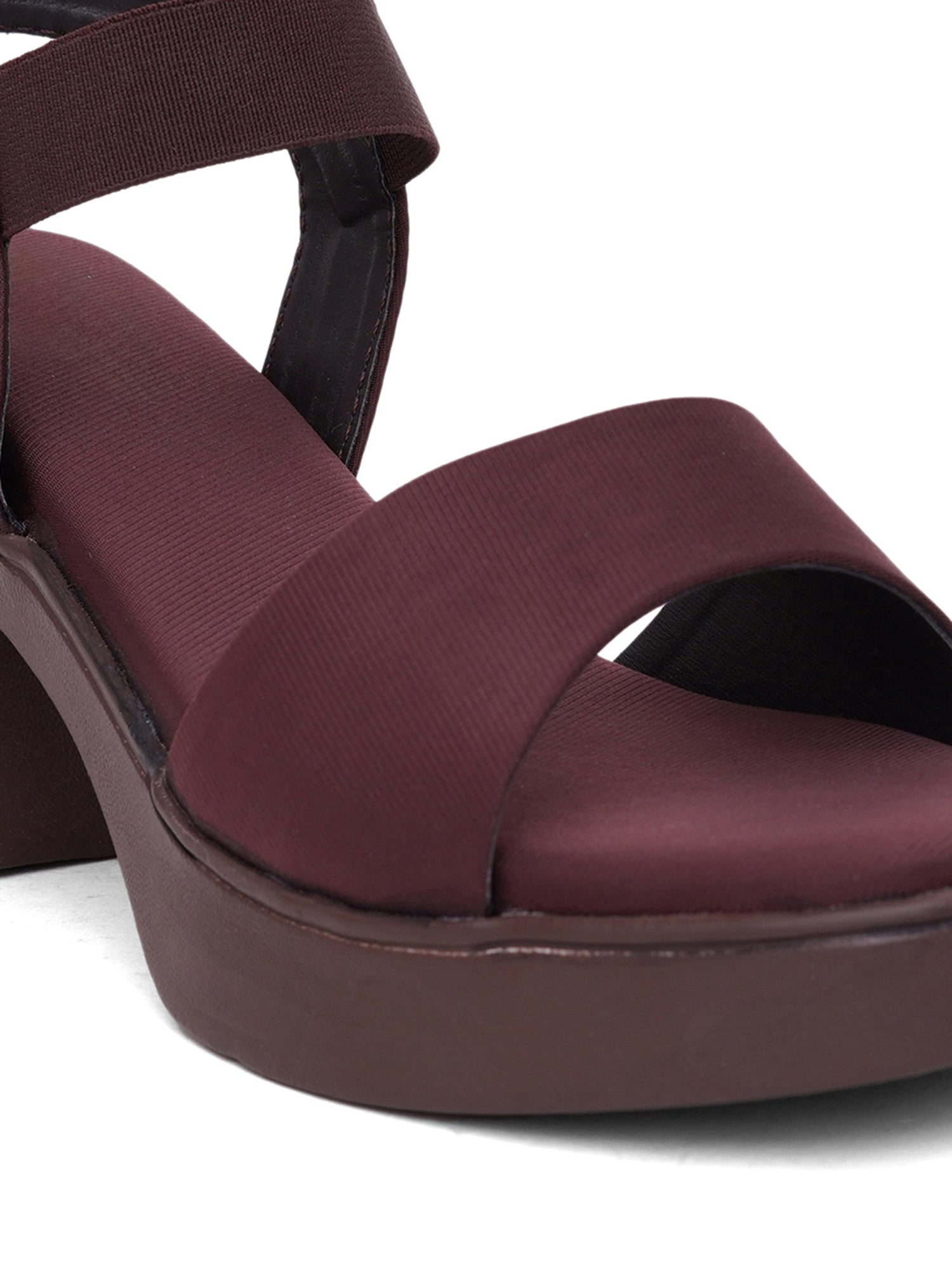 Stylish Open-Toe Backstrap Block Heel Sandals