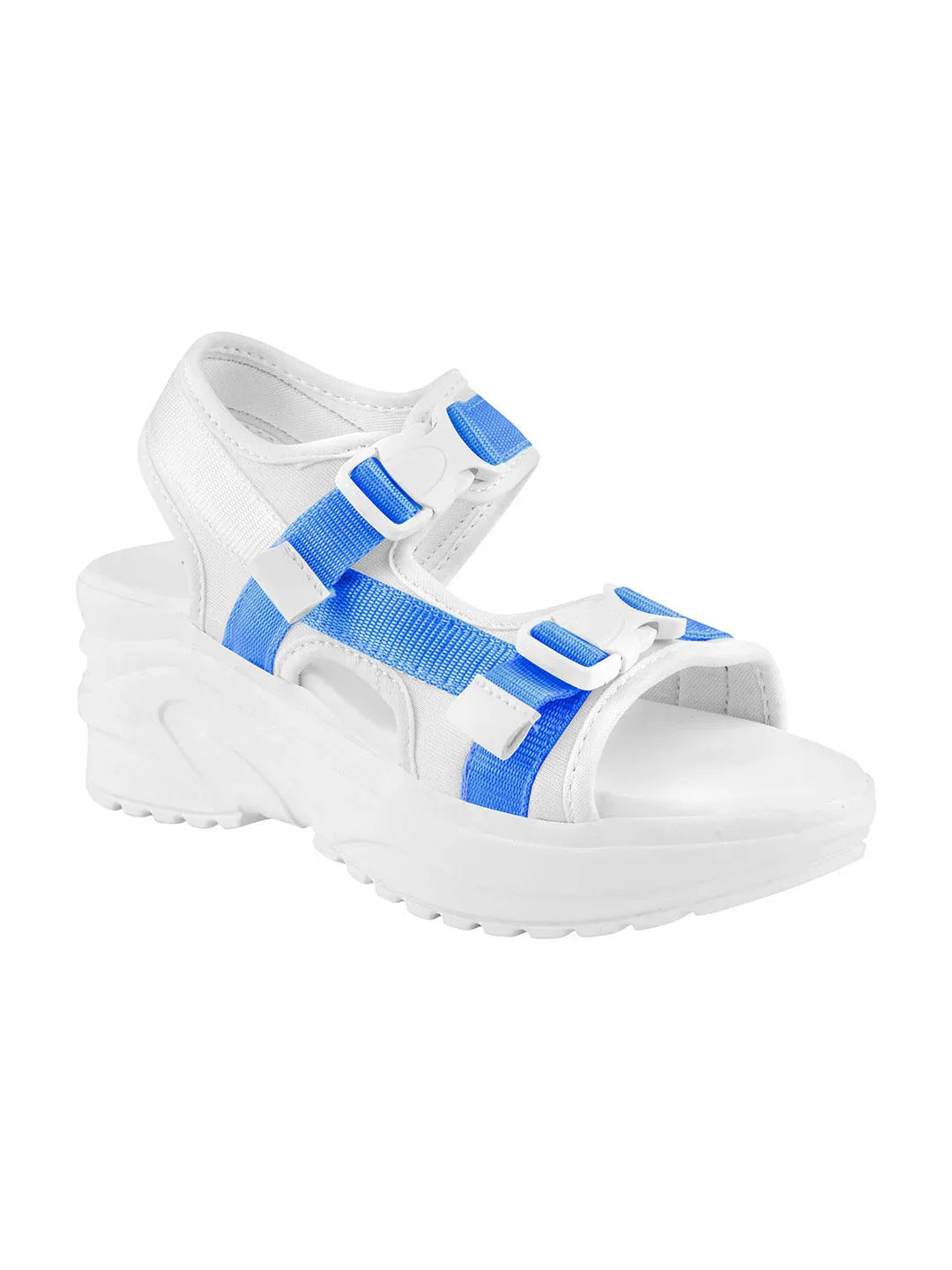 Trendy Sports Style Platform Sandals