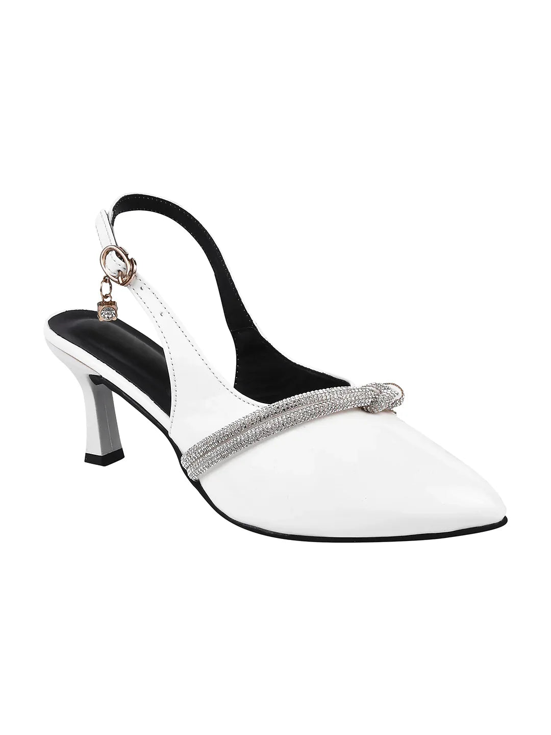 Elegant Knot Strap Heels