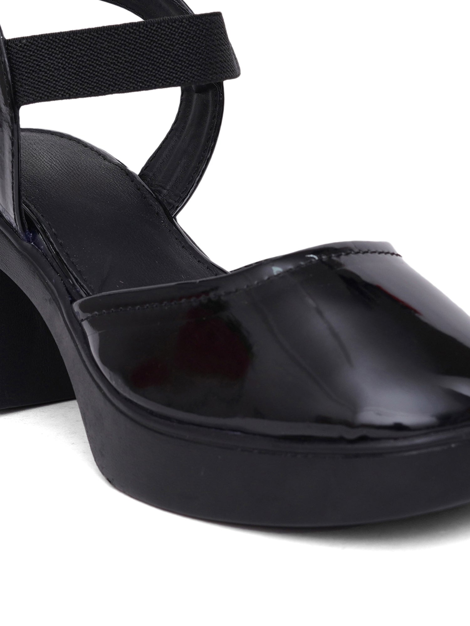 Trendy Open Toe Backstrap Block Heel Sandals