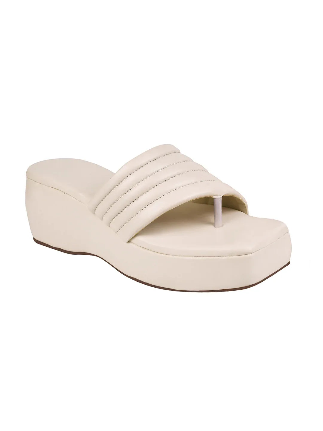 Comfort Curve Padded Wedge Slides