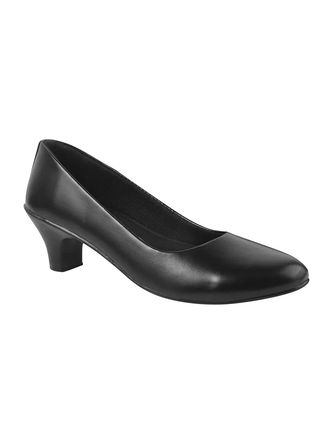 Elegant Office Wear Block Heels
