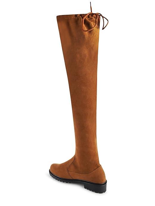 Classic Over-the-Knee Flat Boots for Women