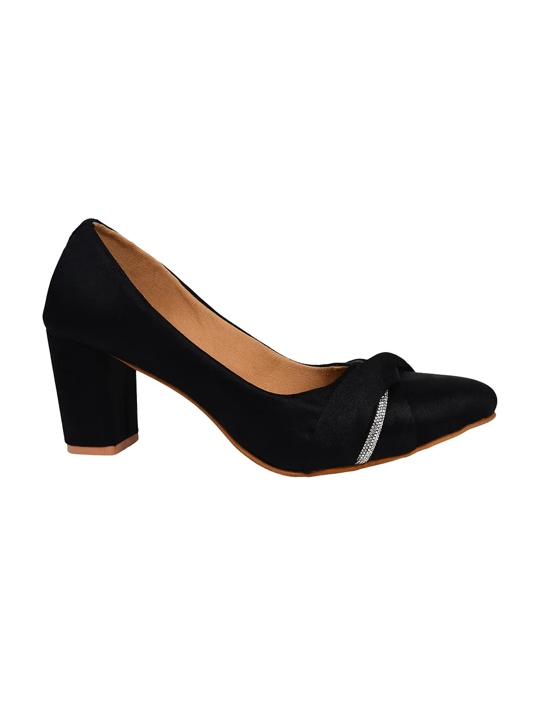 Classic Pointed-Toe Block Heels