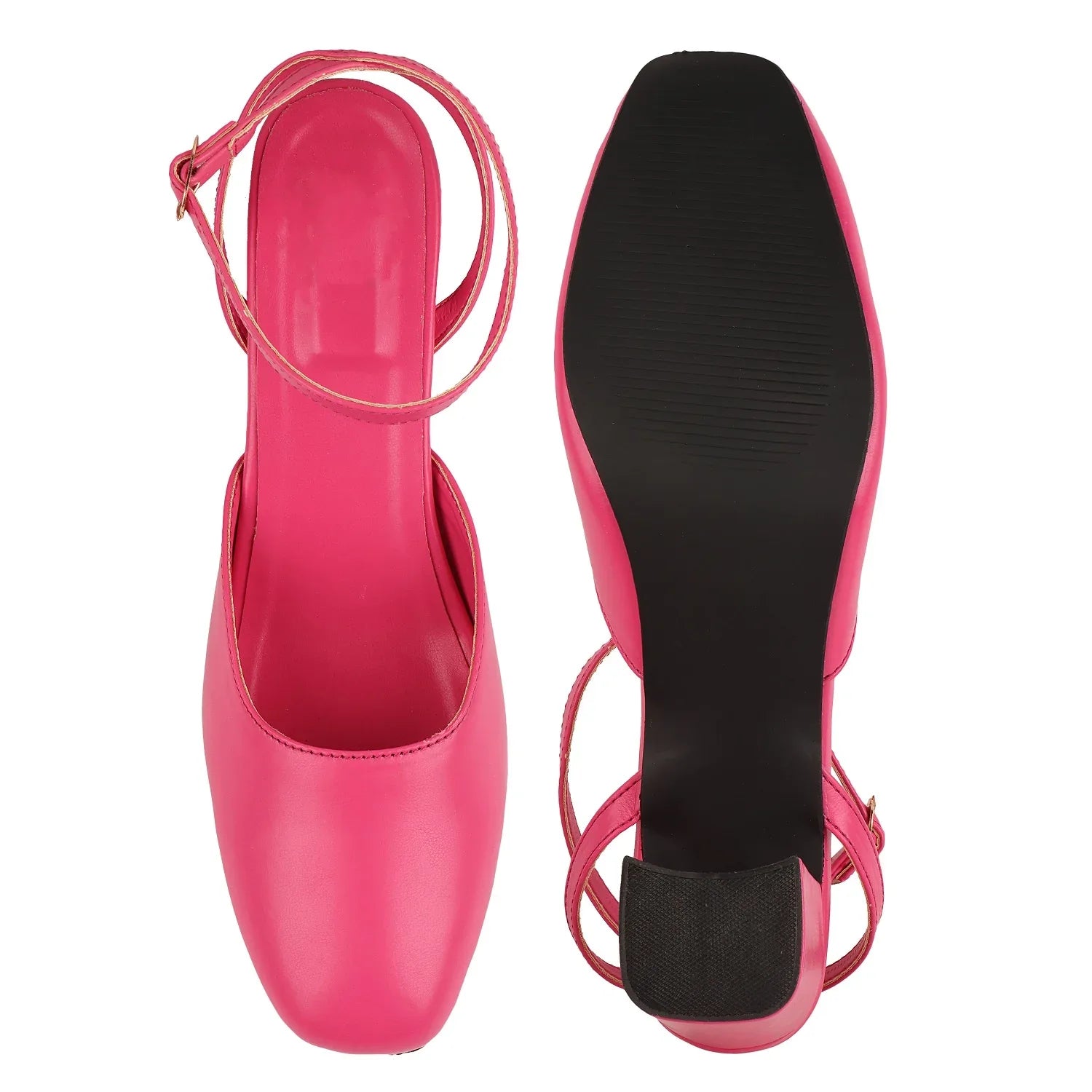Classic Closed-Toe Block Heels